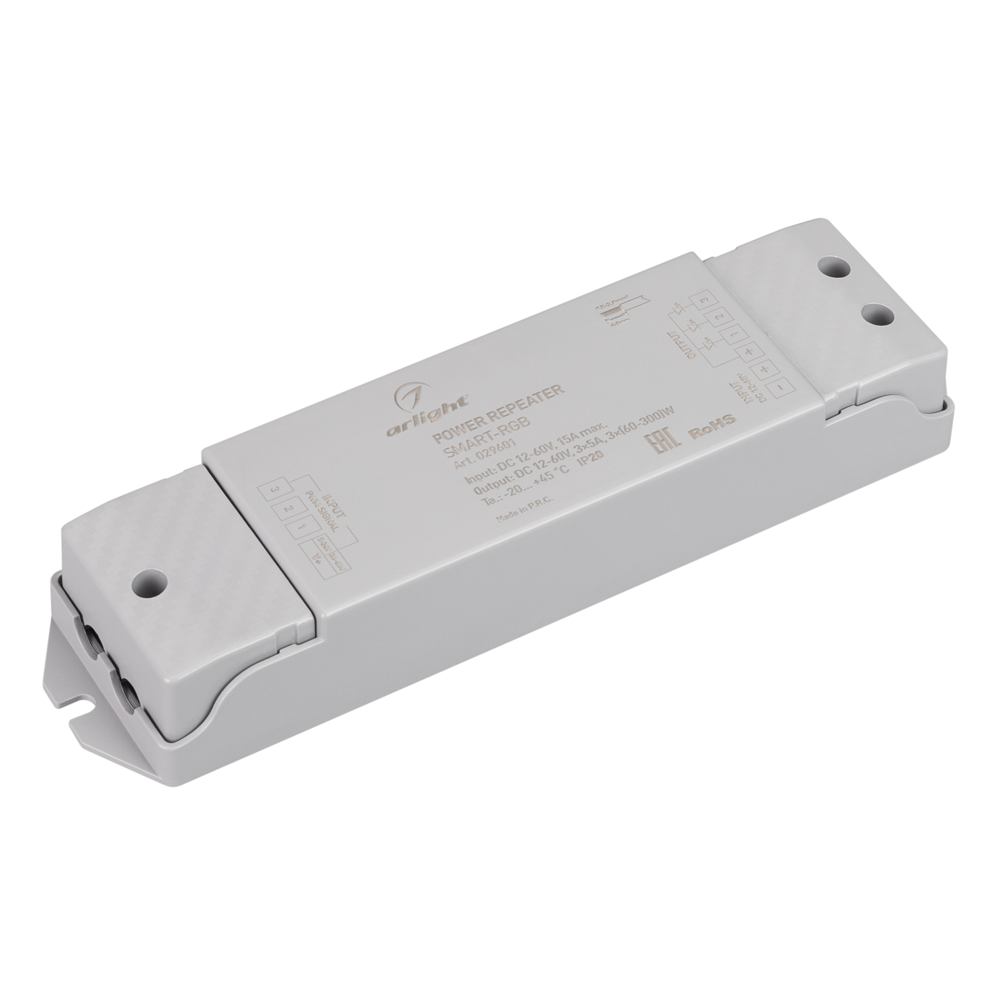 Усилитель SMART-RGB (12-60V, 3x5A) 029601 - Arlight