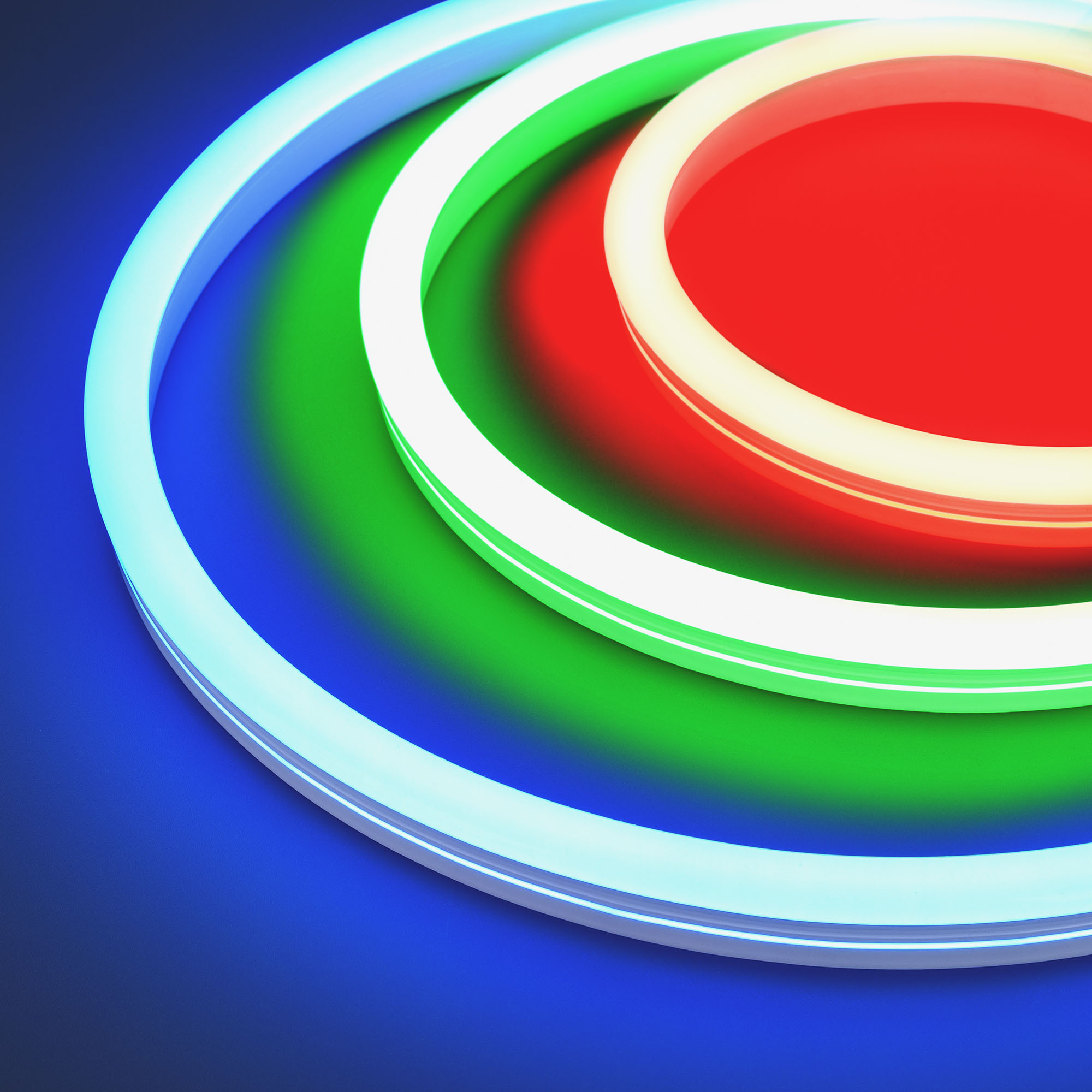 Лента герметичная MOONLIGHT-SIDE-B84-12x24mm 24V RGB (12 W/m, IP68, 5m, wire x2) 042751 - Arlight