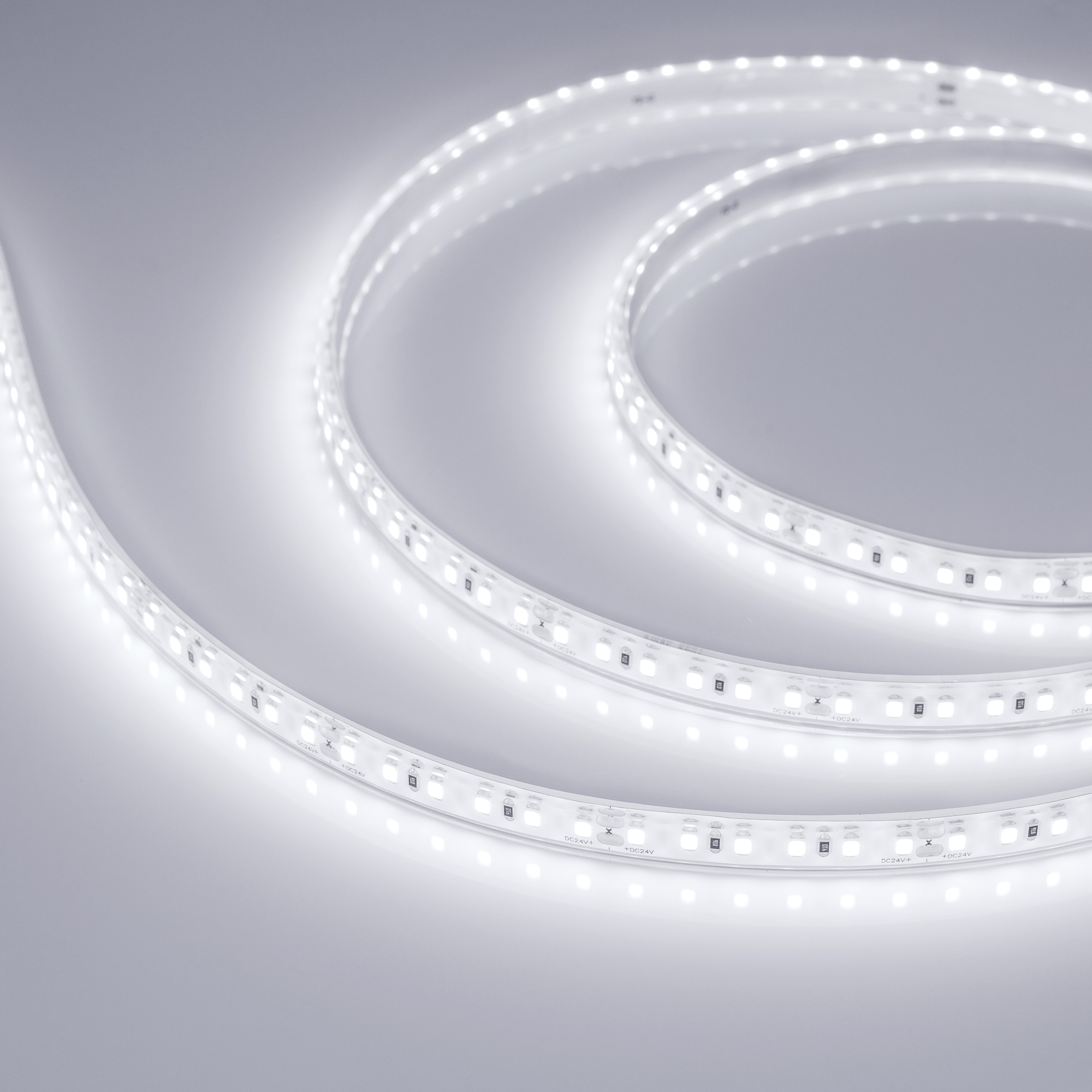 Лента герметичная RTW-PU-A120-10.5mm 24V White6000 (16.8 W/m, IP68, 2835, 5m) 029391(2) - Arlight