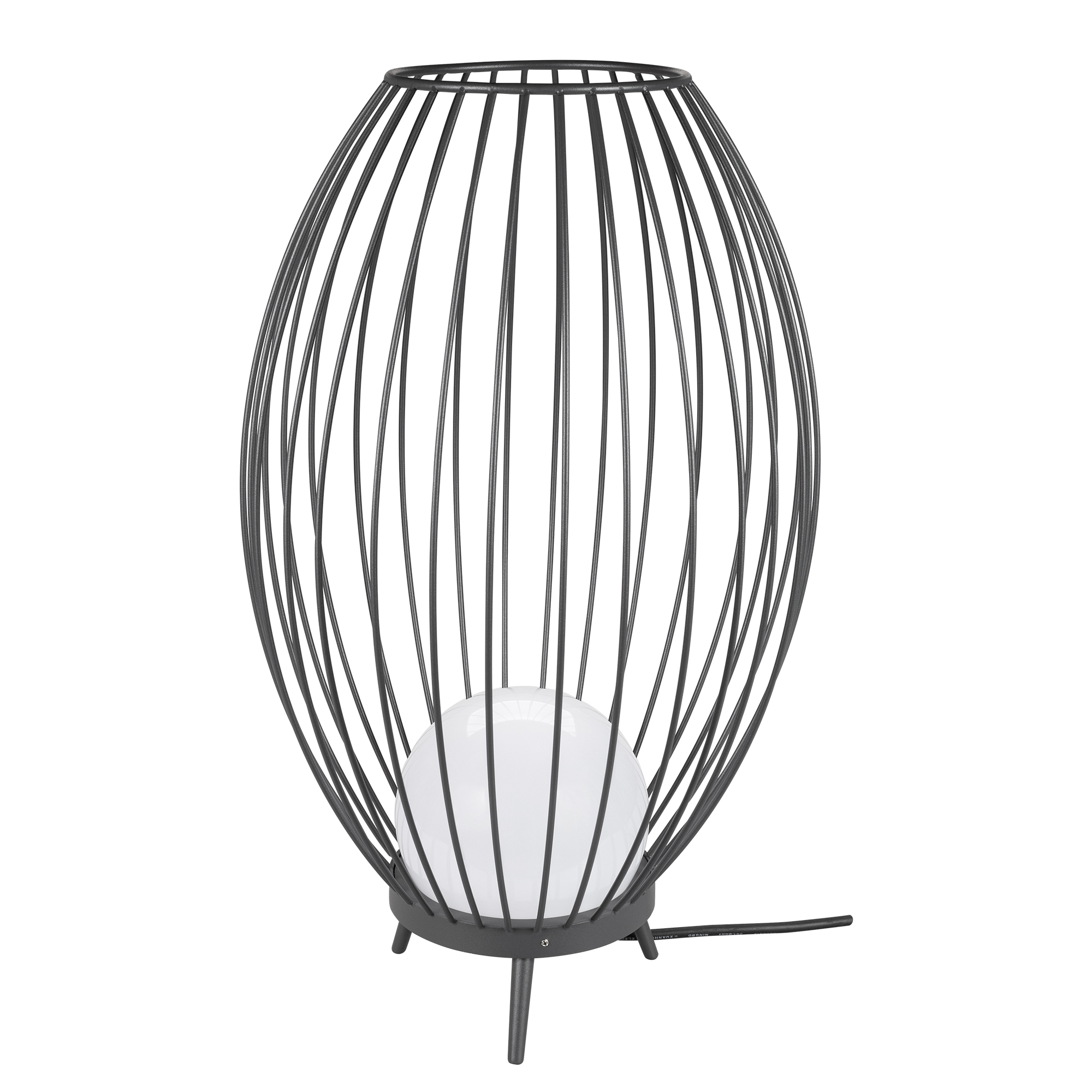 Светильник LGD-PEARL-BOLL-H574-12W Warm3000 (GR, 164 deg, 230V) 030005 - Arlight
