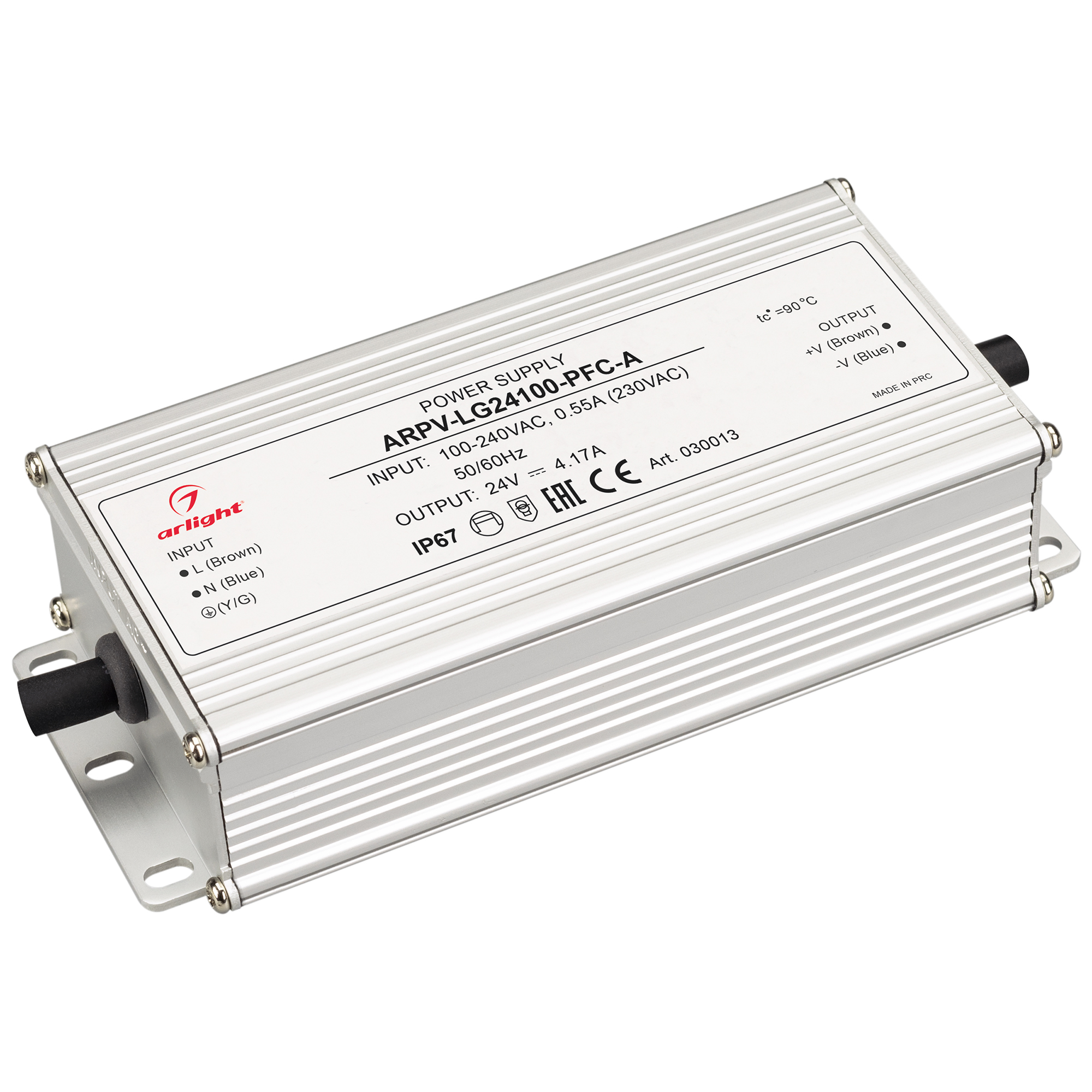 Блок питания ARPV-LG24100-PFC-A (24V, 4.17A, 100W) 030013 - Arlight