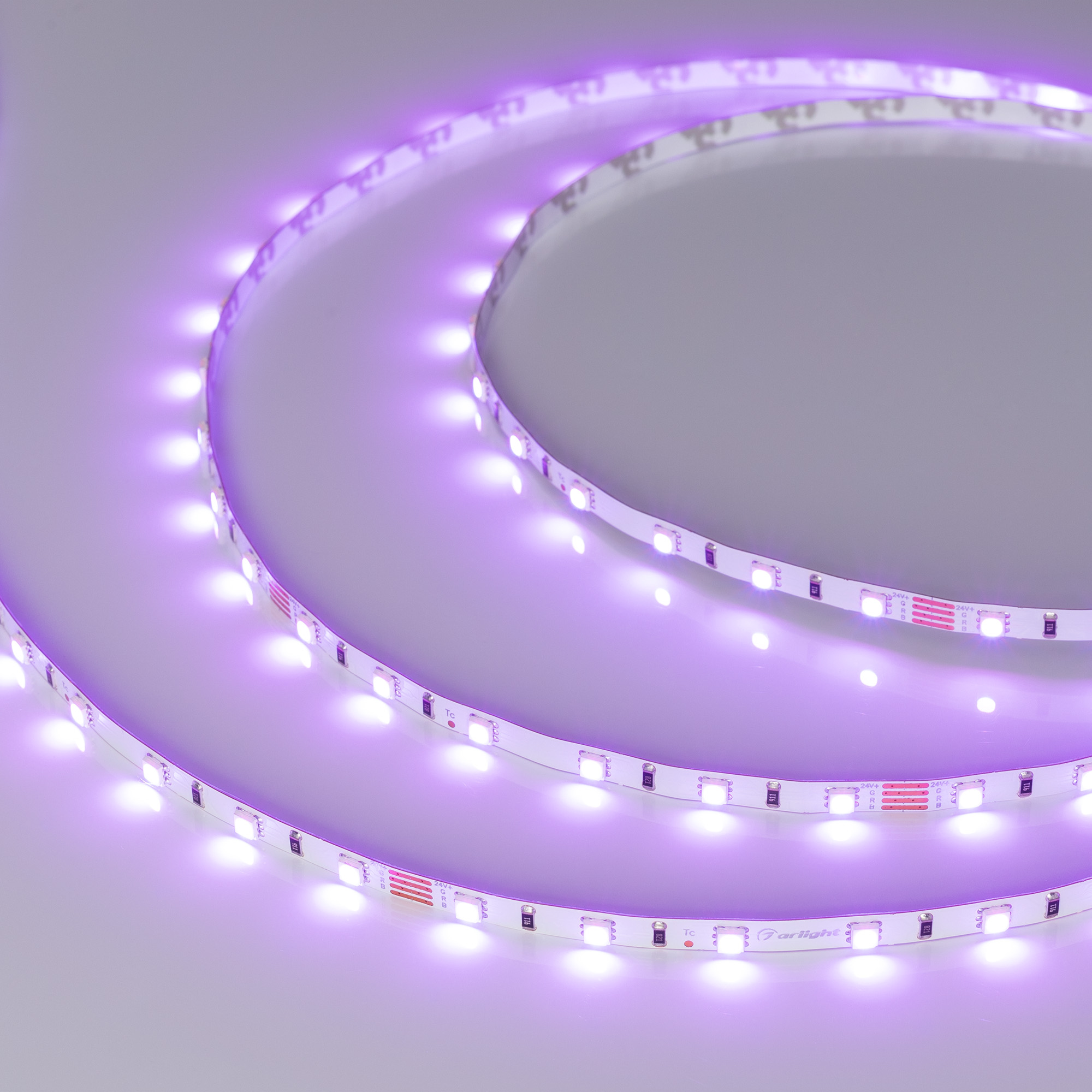 Лента RT-G60-5mm 24V RGB (6.6 W/m, IP20, 3838, 5m) 030164(2) - Arlight