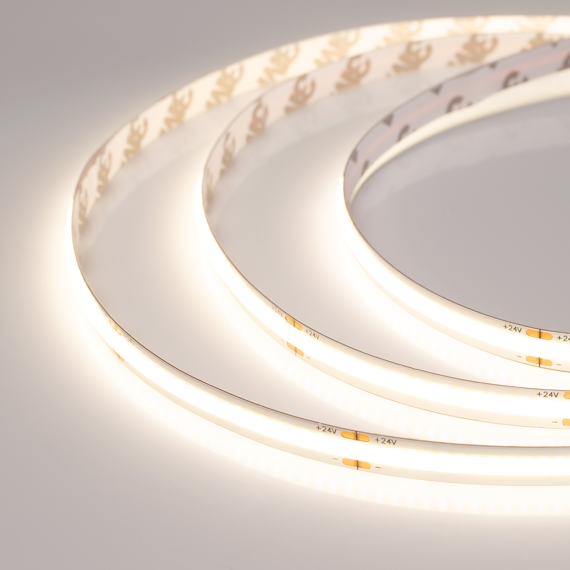 Лента COB-X378-8mm 24V Warm3500 (11.5 W/m, IP20, CSP, 5m) 044579 - Arlight