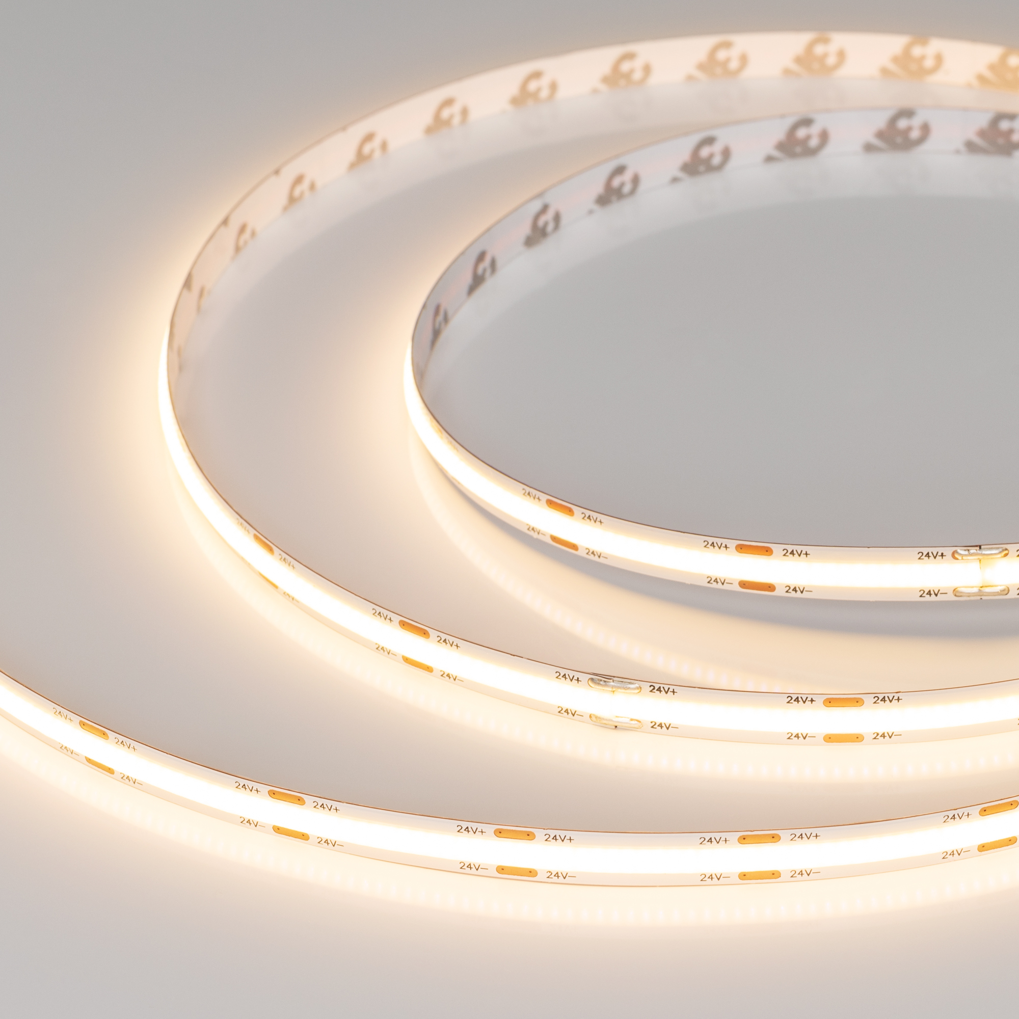 Лента герметичная COB-NANO-X544-8mm 24V Warm3000 (11.5 W/m, IP65, CSP, 5m) 031904(2) - Arlight
