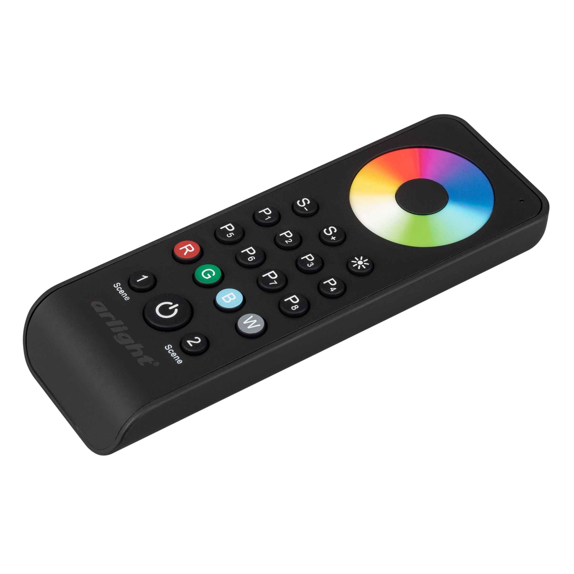 Пульт SMART-R43-RGBW Black (1 зона, 2.4G) 031937 - Arlight