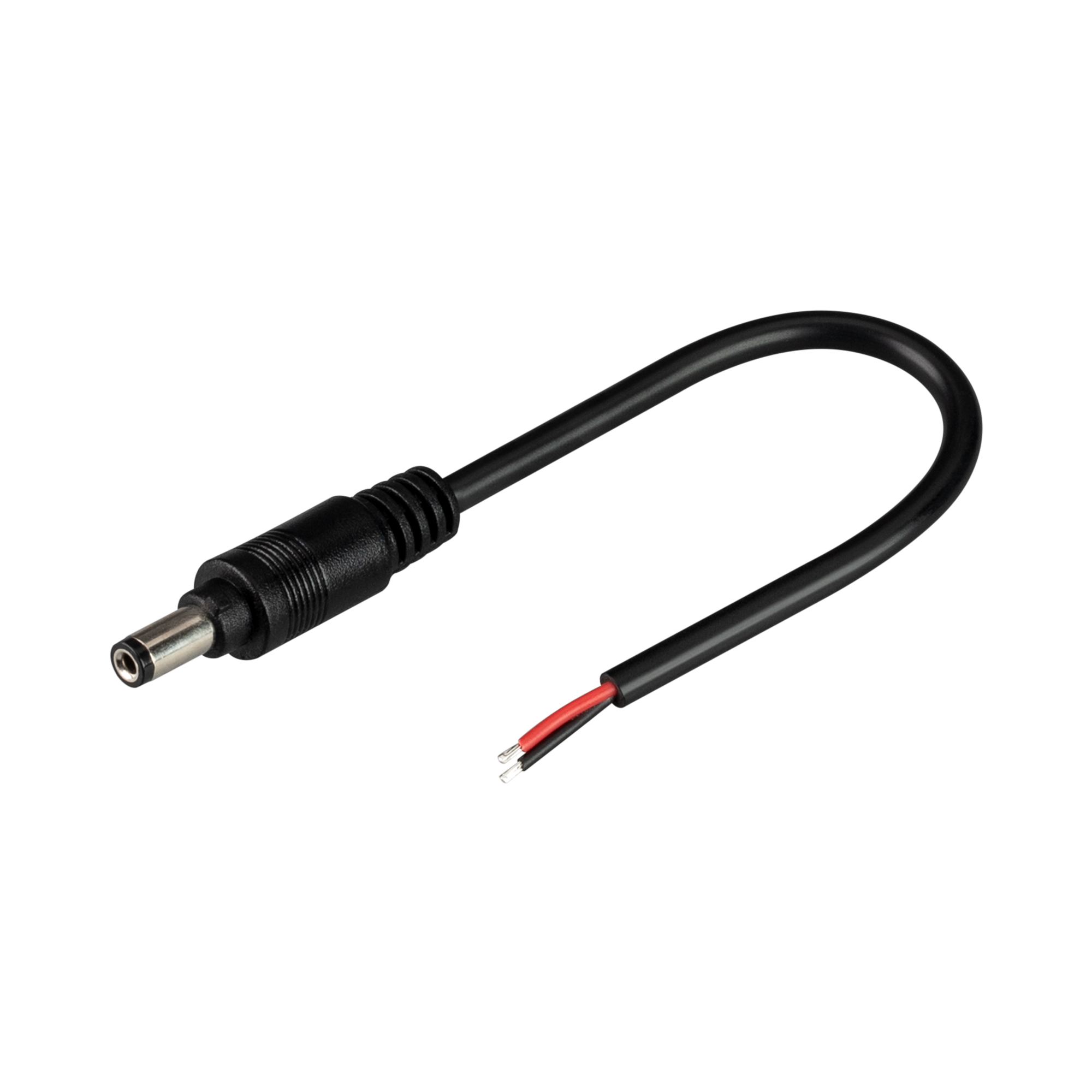 Коннектор выводной DC-MONO-2PIN-L150-M (JACK 5.5, LOCK) 032853 - Arlight