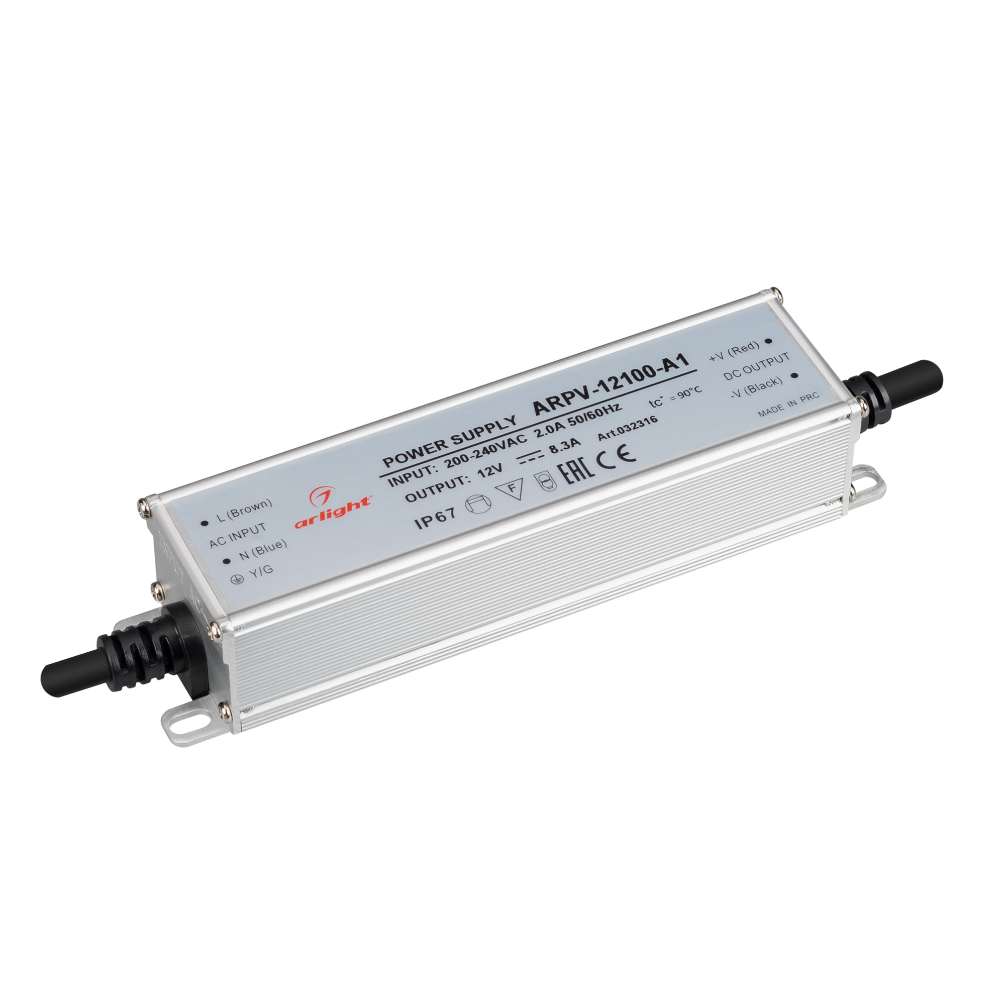 Блок питания ARPV-12100-A1 (12V, 8.3A, 100W) 032316 - Arlight