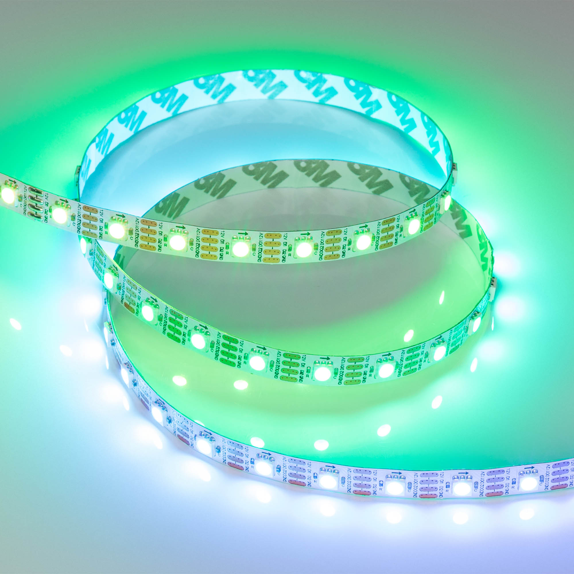 Купить Лента SPI-B60-10mm 12V RGB-PX1-RAM (9.3 W/m, IP20, 5060, 5m) 033437 Arlight оптом в Москве