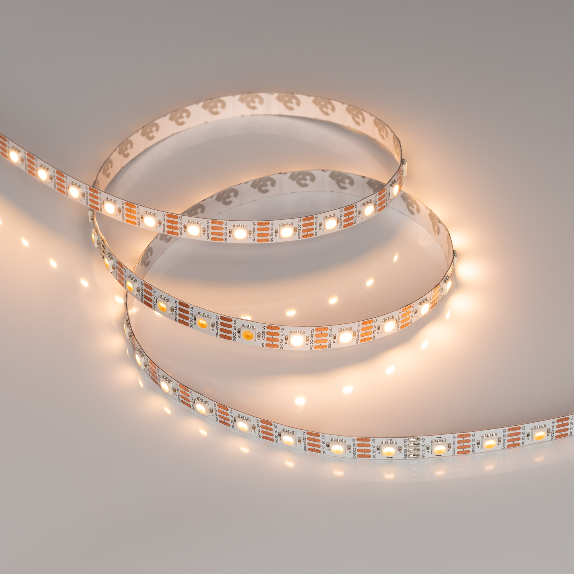 Лента SPI-B60-10mm 12V Warm2700-PX1-RAM (9.3 W/m, IP20, 5060, 5m) 033438 - Arlight