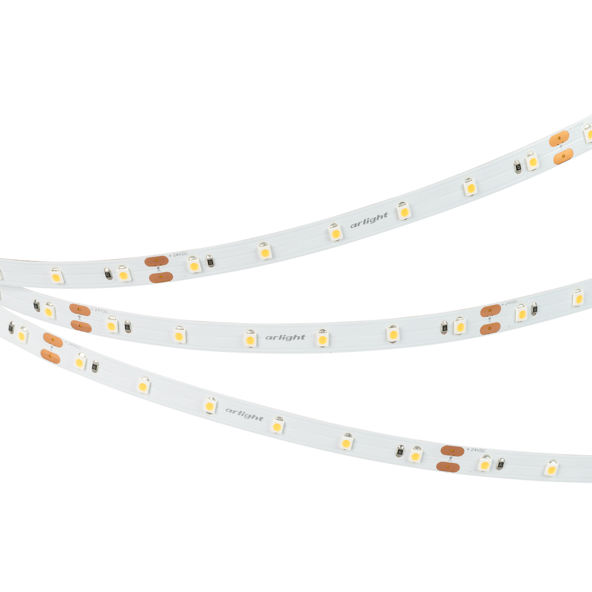 Лента NT-A60-8mm 24V Warm3000 (4.8 W/m, IP20, 3528, 5m) 033521 - Arlight