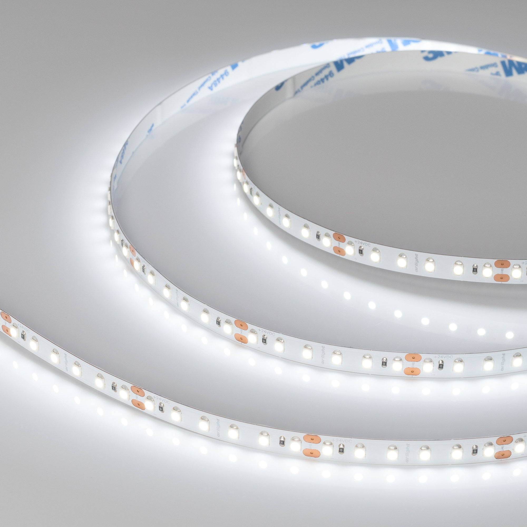 Лента NT-A120-8mm 24V White6000 (9.6 W/m, IP20, 3528, 5m) 033525 - Arlight
