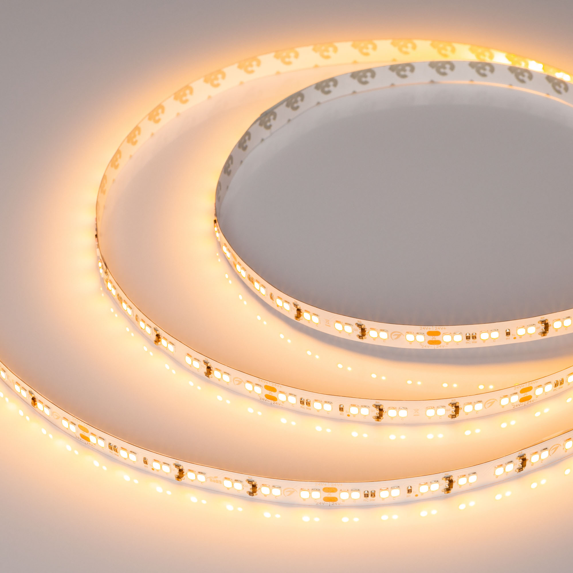 Лента RT-A168-10mm 24V Dim-To-Warm (14.4 W/m, IP20, 2835, 5m) 033606 - Arlight