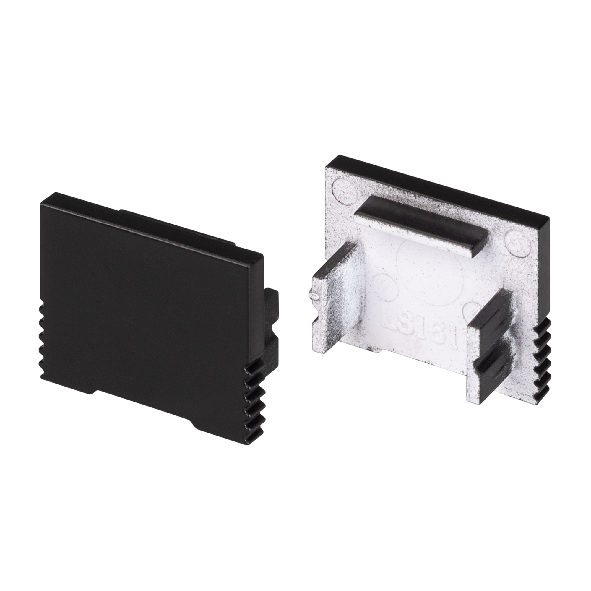 Заглушка SL-SLIM-H13M BLACK глухая 034001 - Arlight