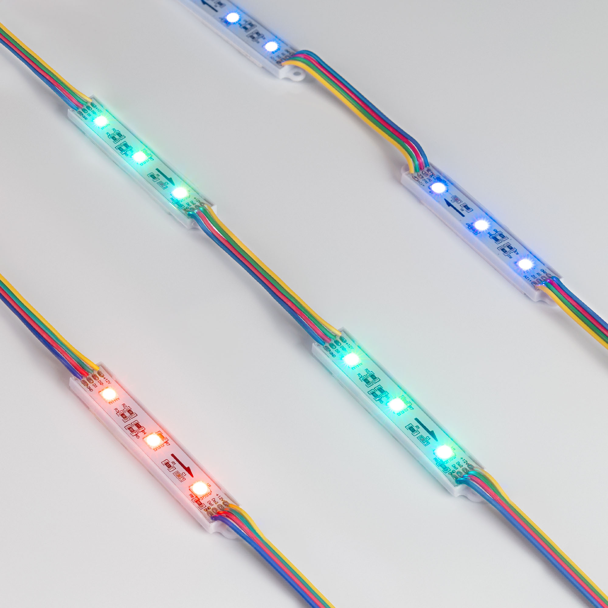 Модуль управляемый SPI-B3 12V RGB-RAM (0.6W, IP66, 120 deg) 036824 - Arlight