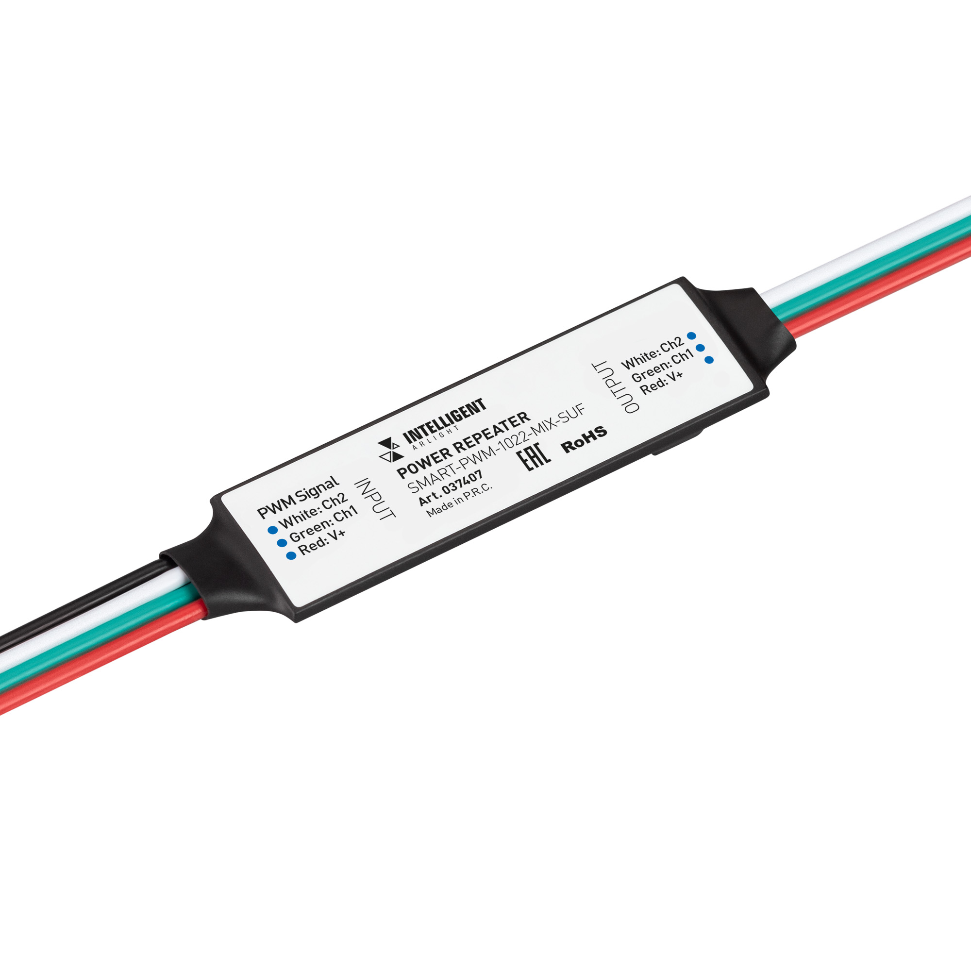 INTELLIGENT ARLIGHT Усилитель SMART-PWM-1022-MIX-SUF (12-24V, 2x2.5A) 037407 - Arlight