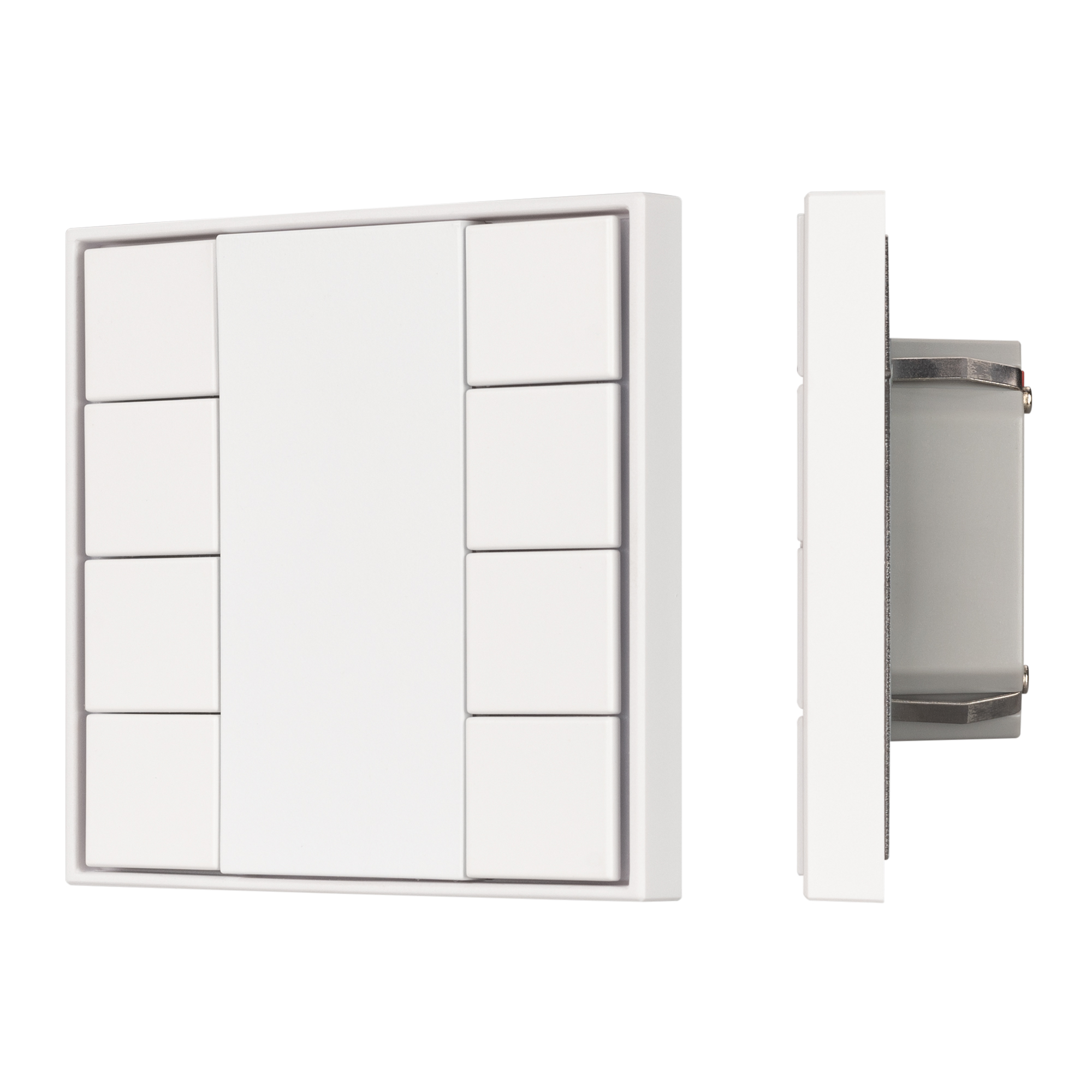 INTELLIGENT ARLIGHT Кнопочная панель KNX-301-22-8-SH-IN White (BUS, Frame) 037723 - Arlight