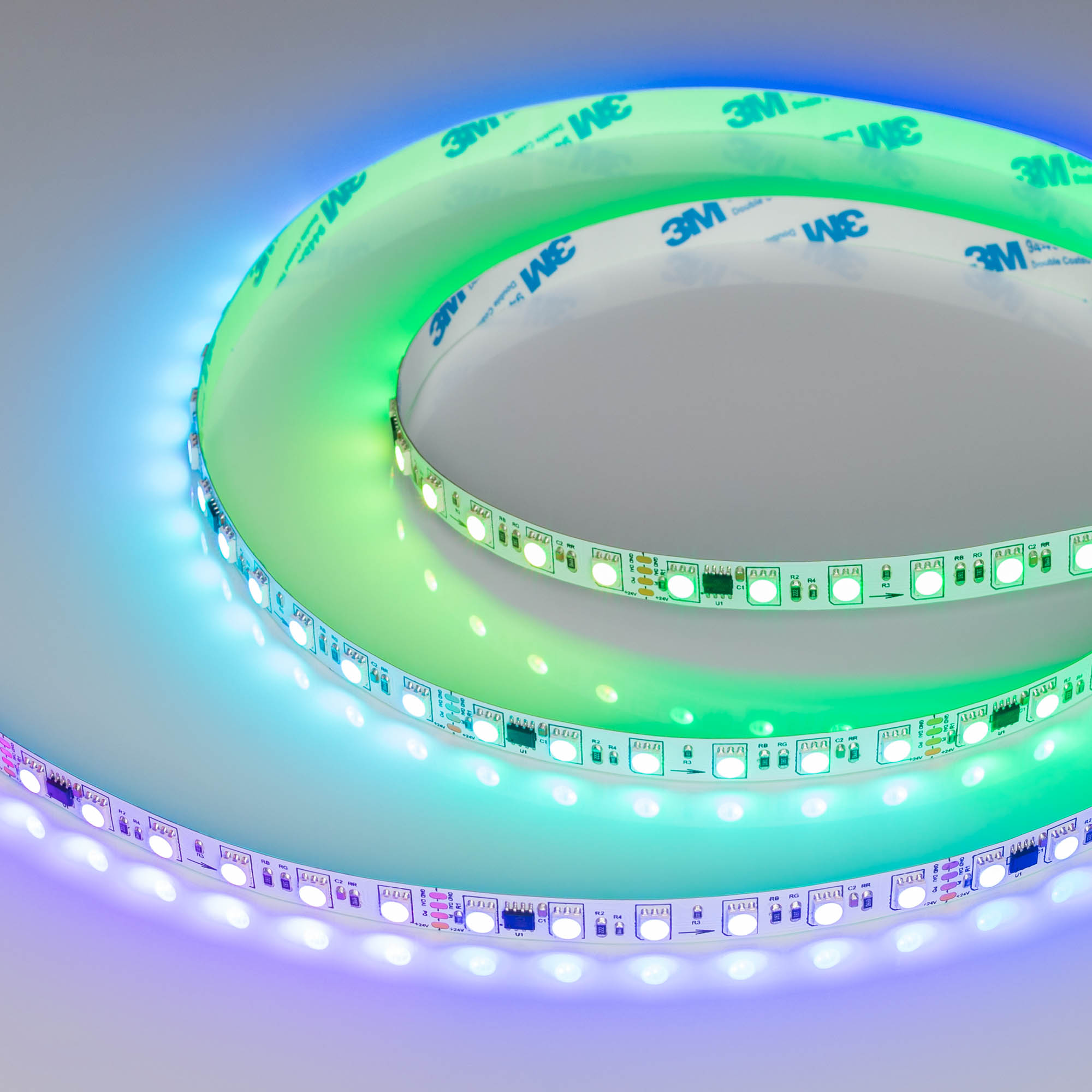 Лента DMX-B72-10mm 24V RGB-PX6 (16 W/m, IP20, 5060, 5m) 037869 - Arlight