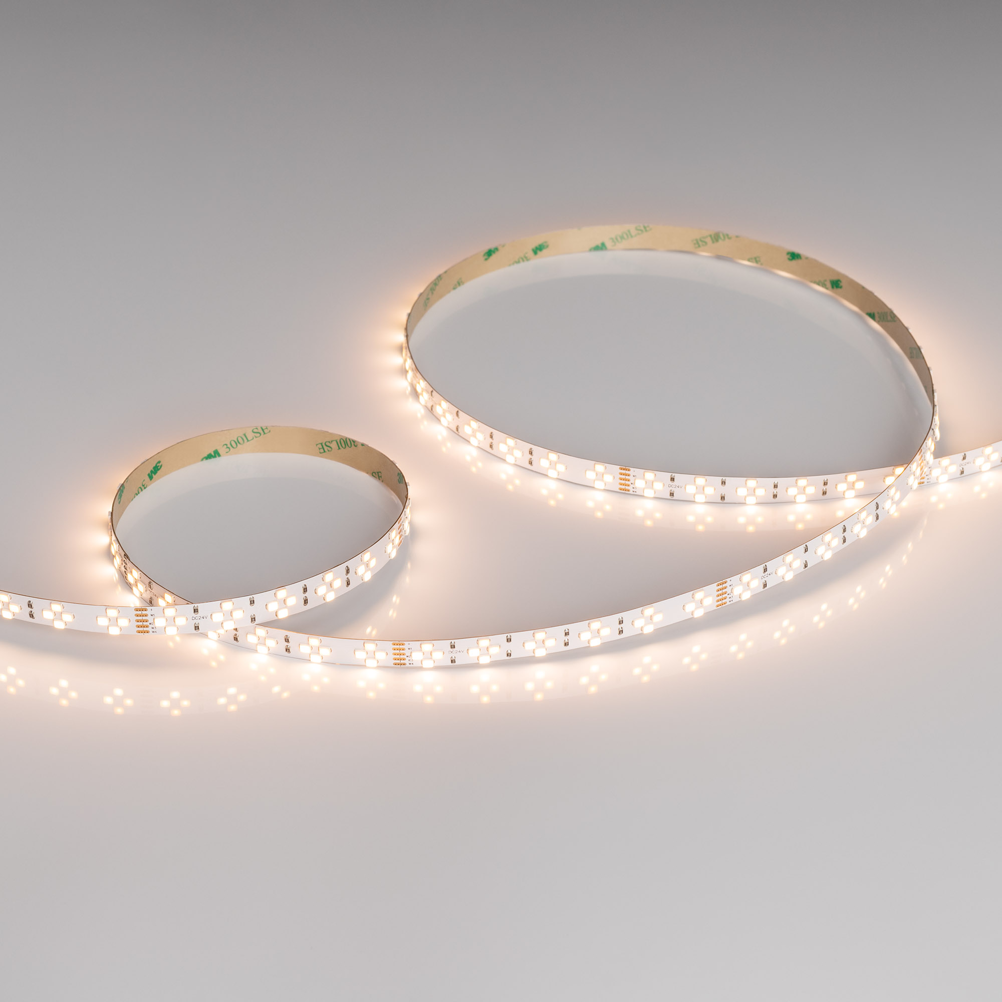Лента RT-A240-10mm 24V Warm-MIX (20 W/m, IP20, 2835, 5m) 038400 - Arlight