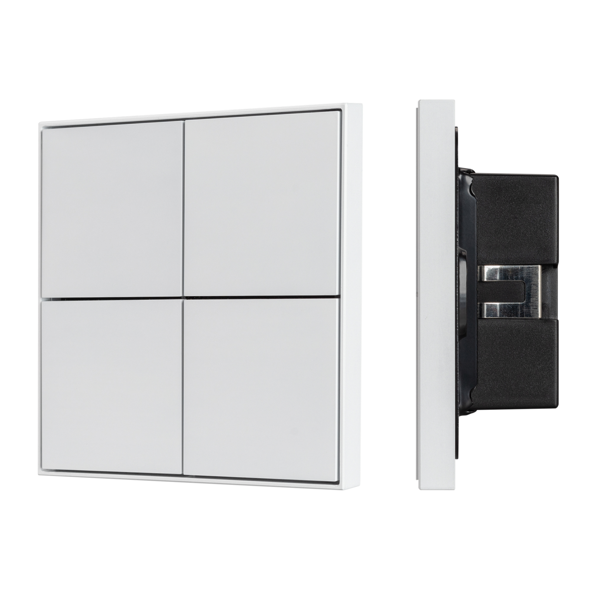 INTELLIGENT ARLIGHT Кнопочная панель KNX-304-23-IN White (BUS, Frame) 038401 - Arlight