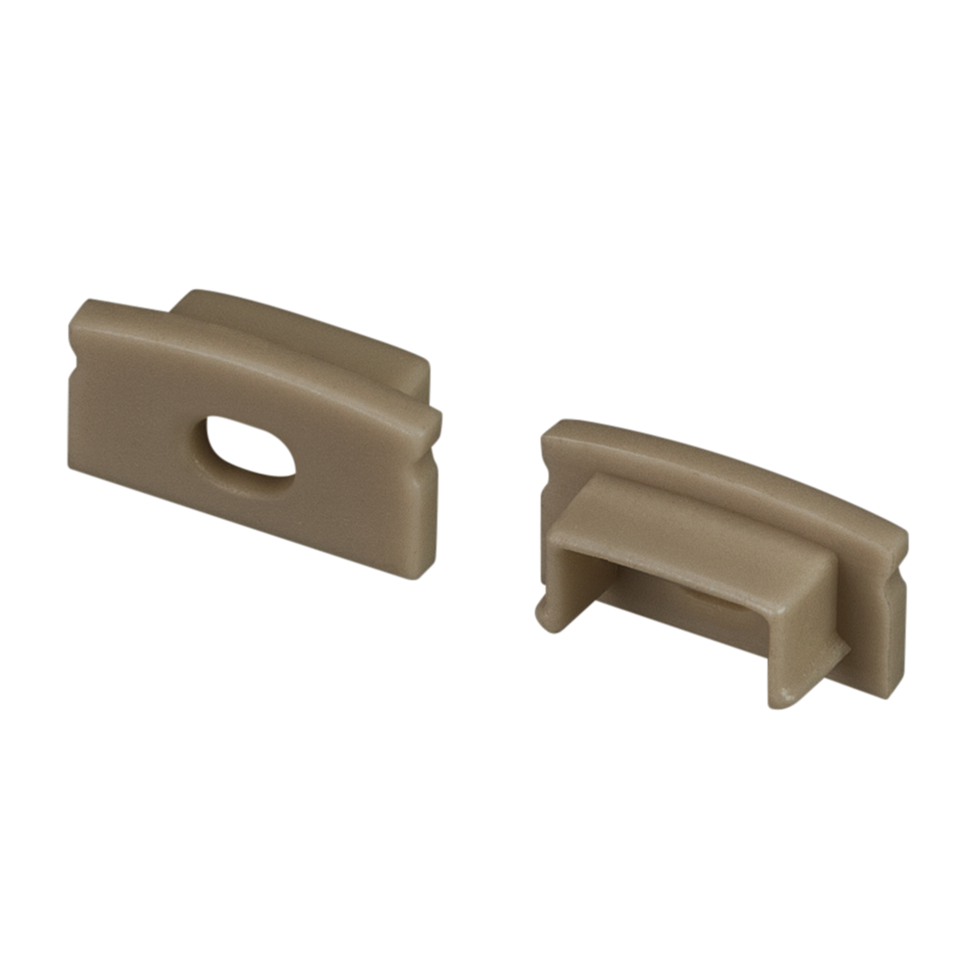 Заглушка LINE-1708 OLIVE GREY с отверстием 038632 - Arlight