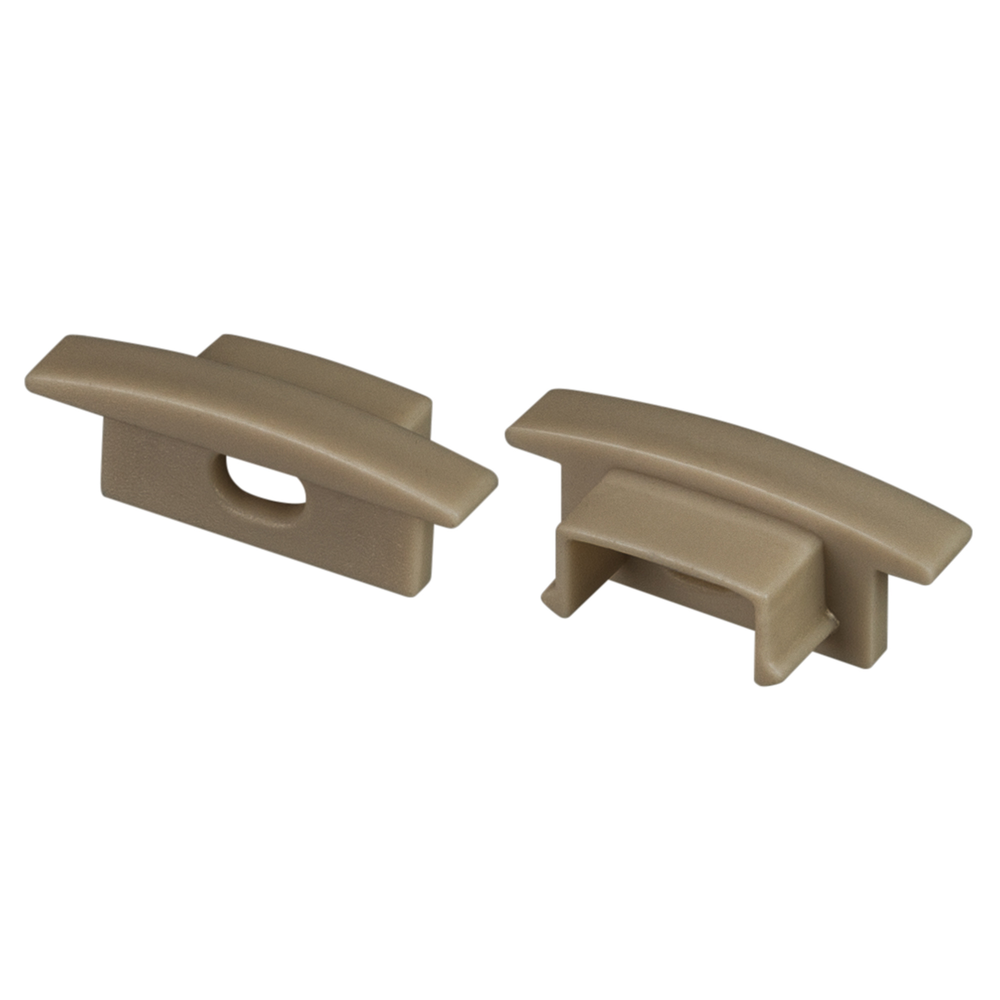 Заглушка LINE-2308-F OLIVE GREY с отверстием 038637 - Arlight