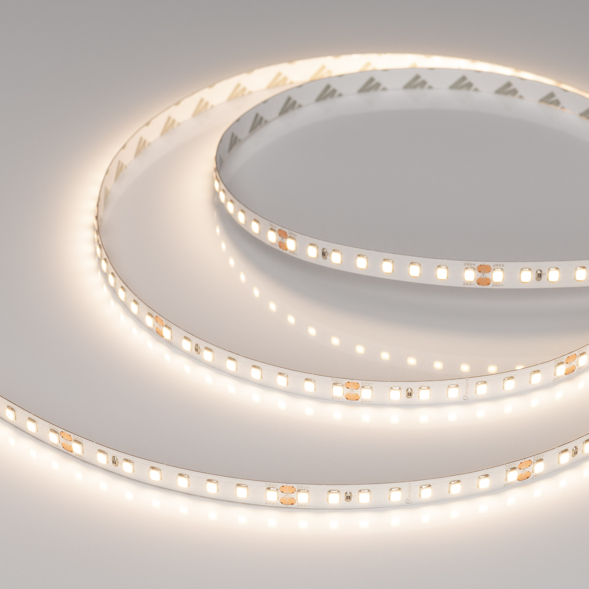 Лента RT-A128-8mm 24V Warm3500 (9.6 W/m, IP20, 2835, 5m) 038757 - Arlight
