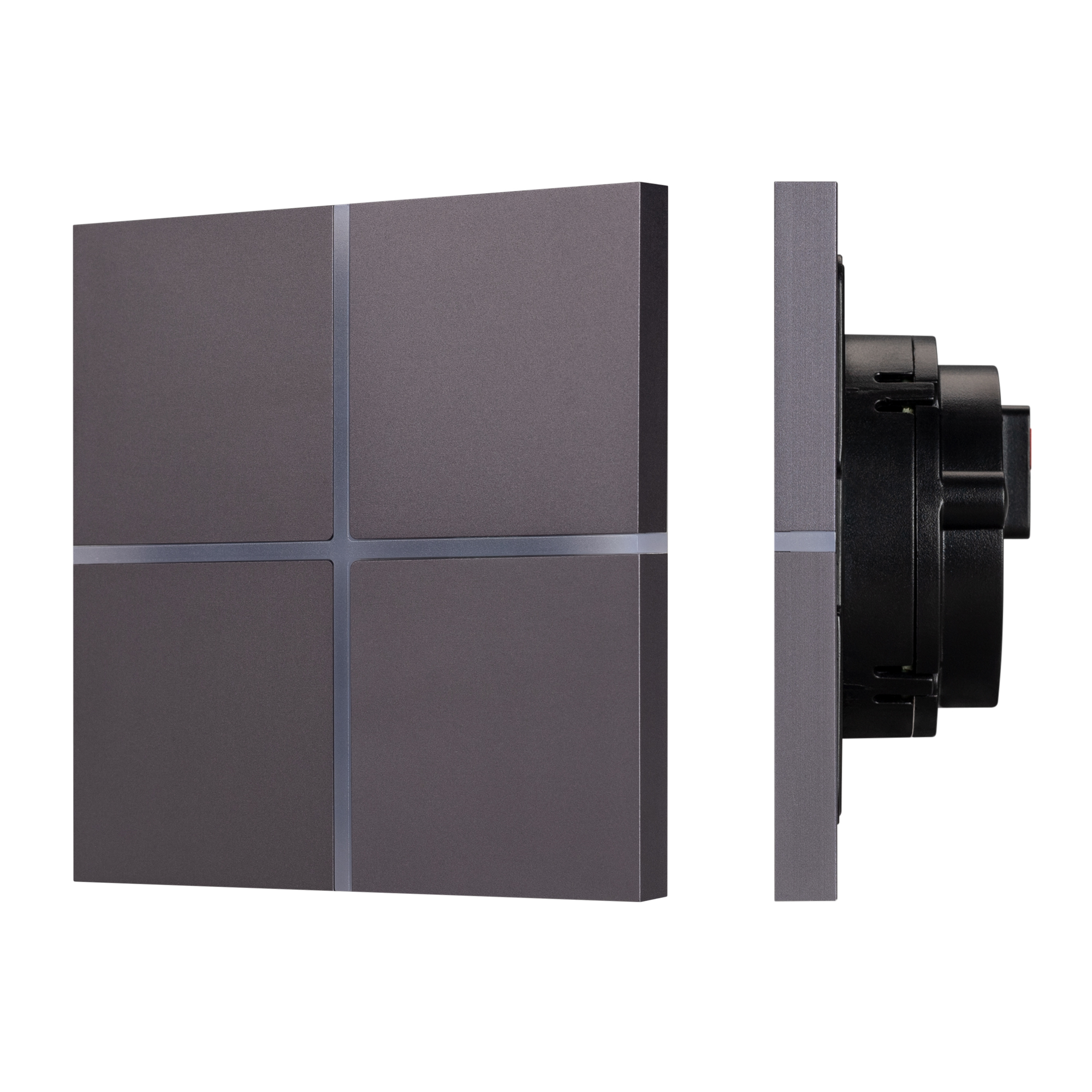 INTELLIGENT ARLIGHT Сенсорная панель KNX-304-13-IN Grey (BUS, Frameless) 038309 - Arlight