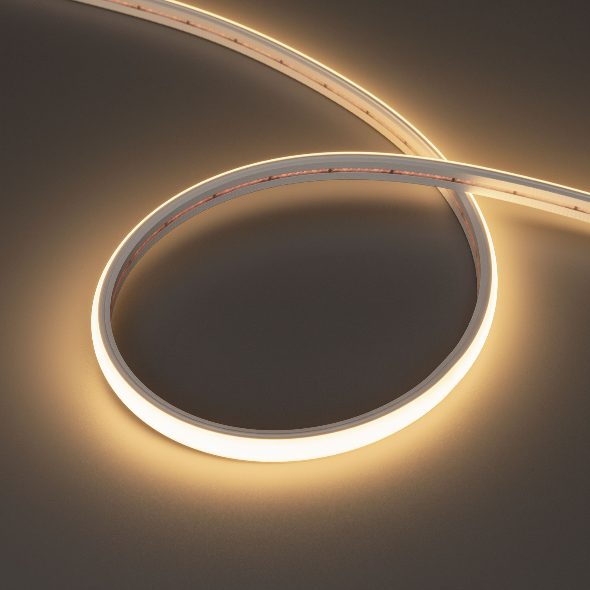 Купить Лента герметичная MOONLIGHT-TOP-X320-11x7mm 24V Warm3000 (10 W/m, IP65, CSP, 5m, wire x2) 038317 Arlight оптом в Москве