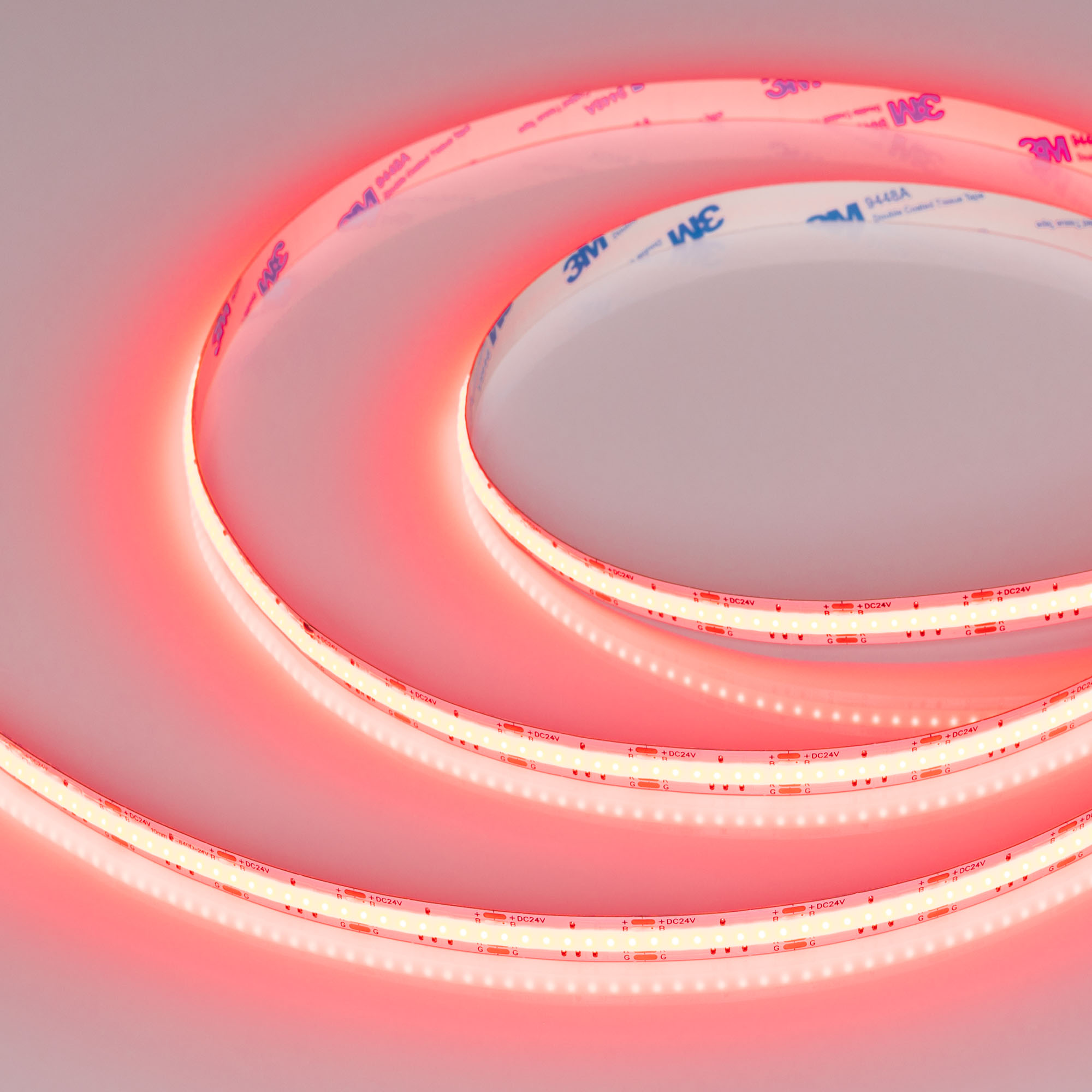 Лента COB-X840-10mm 24V RGB (16 W/m, IP20, CSP, 5m) 039742 - Arlight