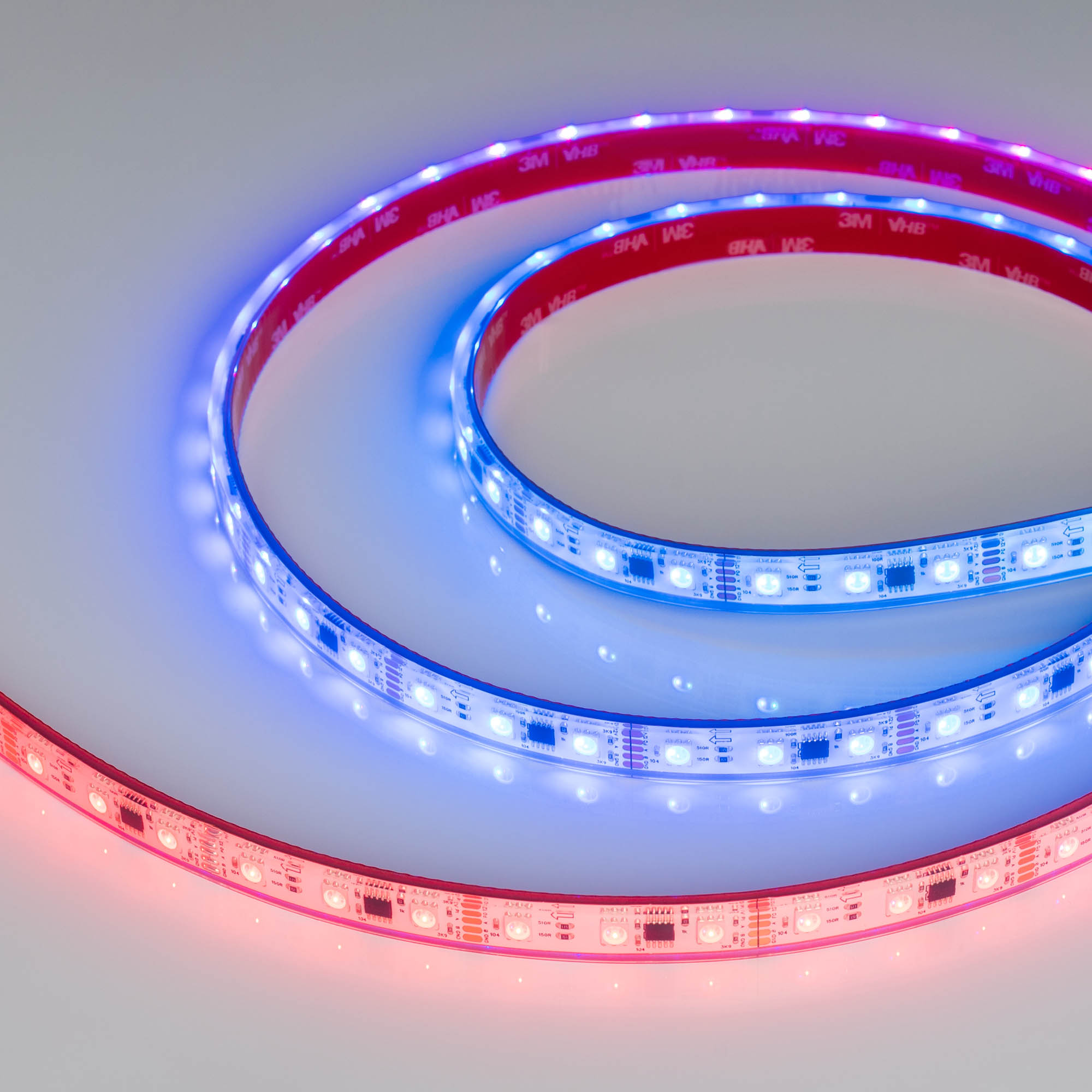 Лента герметичная DMX-PFS-B60-12mm 12V RGB-PX3 (14 W/m, IP68, 5060, 5m) 039175 - Arlight