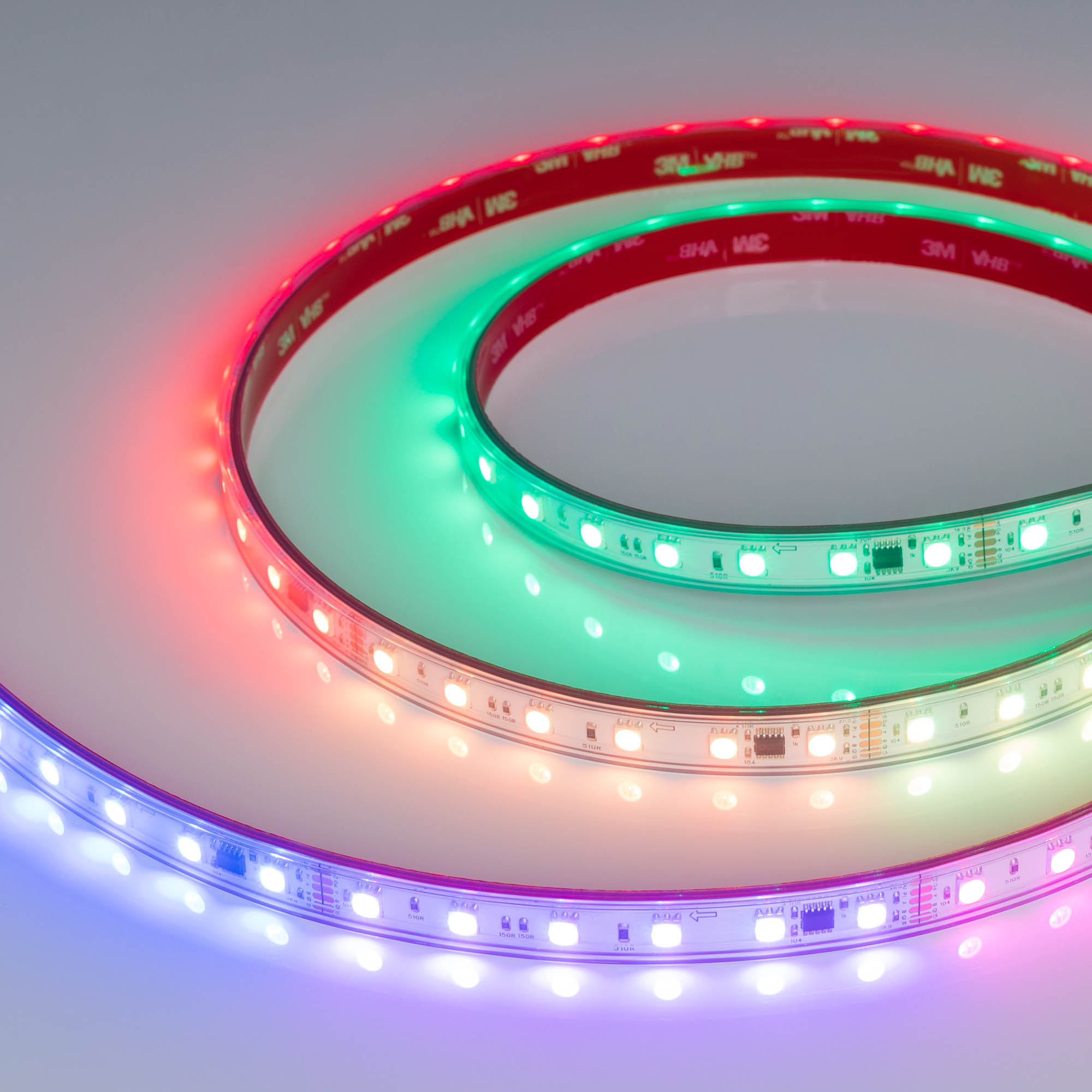 Лента герметичная DMX-PS-B60-12mm 24V RGB-PX6 (14 W/m, IP67, 5060, 5m) 039182 - Arlight