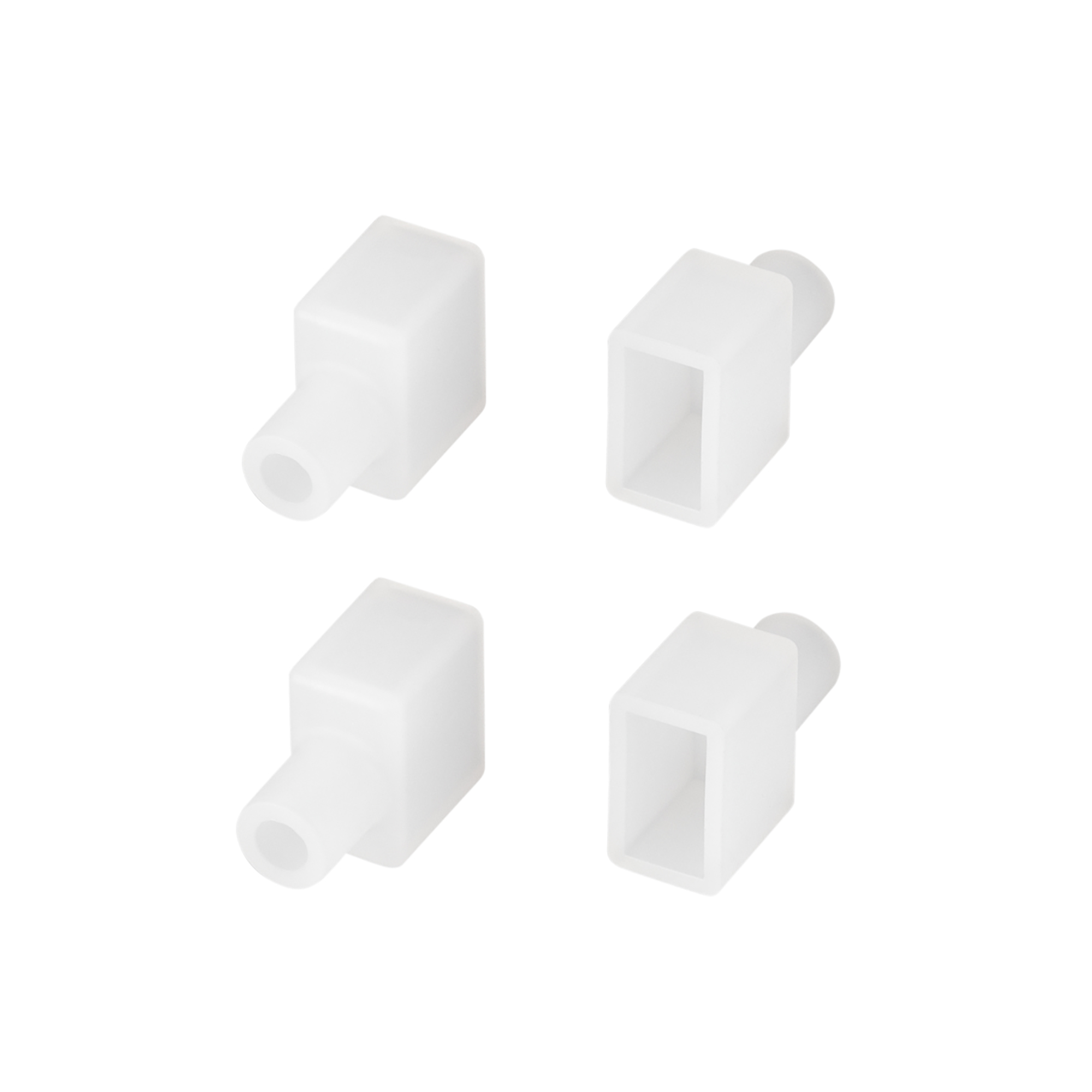 Заглушка WPH-FLEX-0613-SIDE WHITE с отверстием 040810 - Arlight