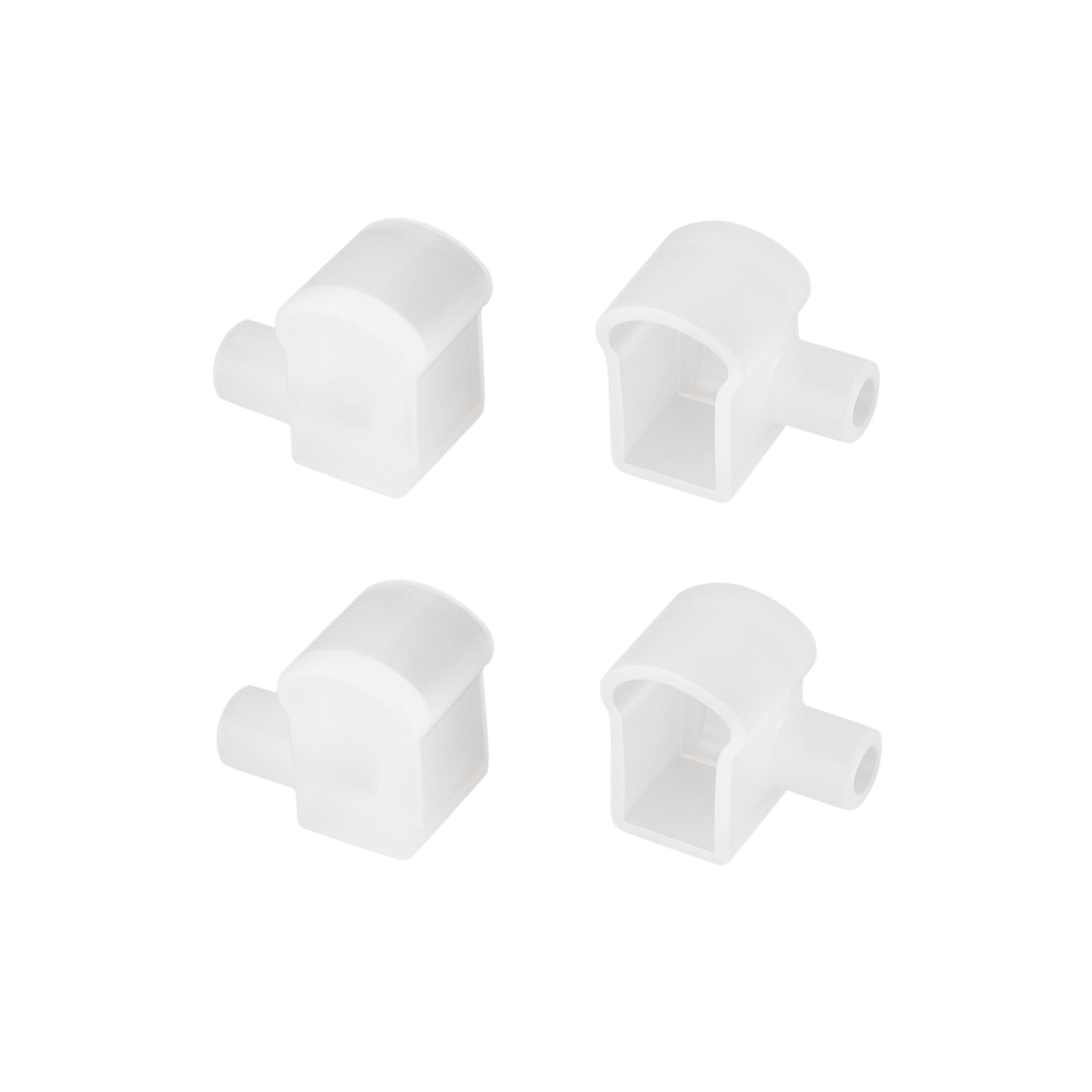 Заглушка WPH-FLEX-0817-SIDE WHITE с отверстием 040853 - Arlight