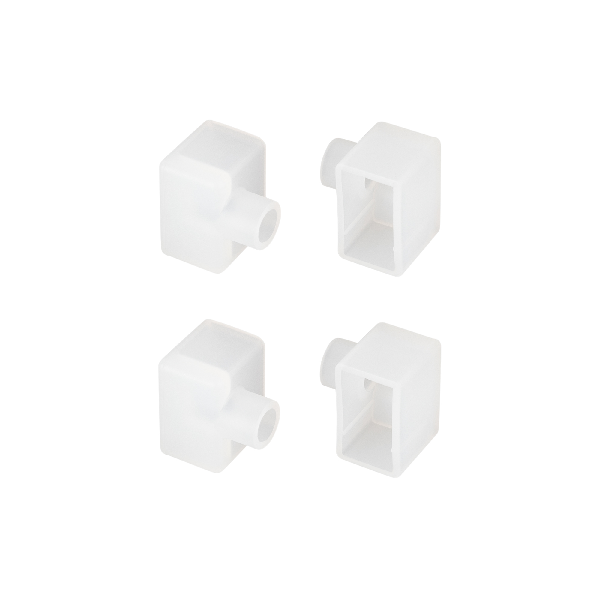 Заглушка WPH-FLEX-1018-SIDE WHITE с отверстием 040856 - Arlight