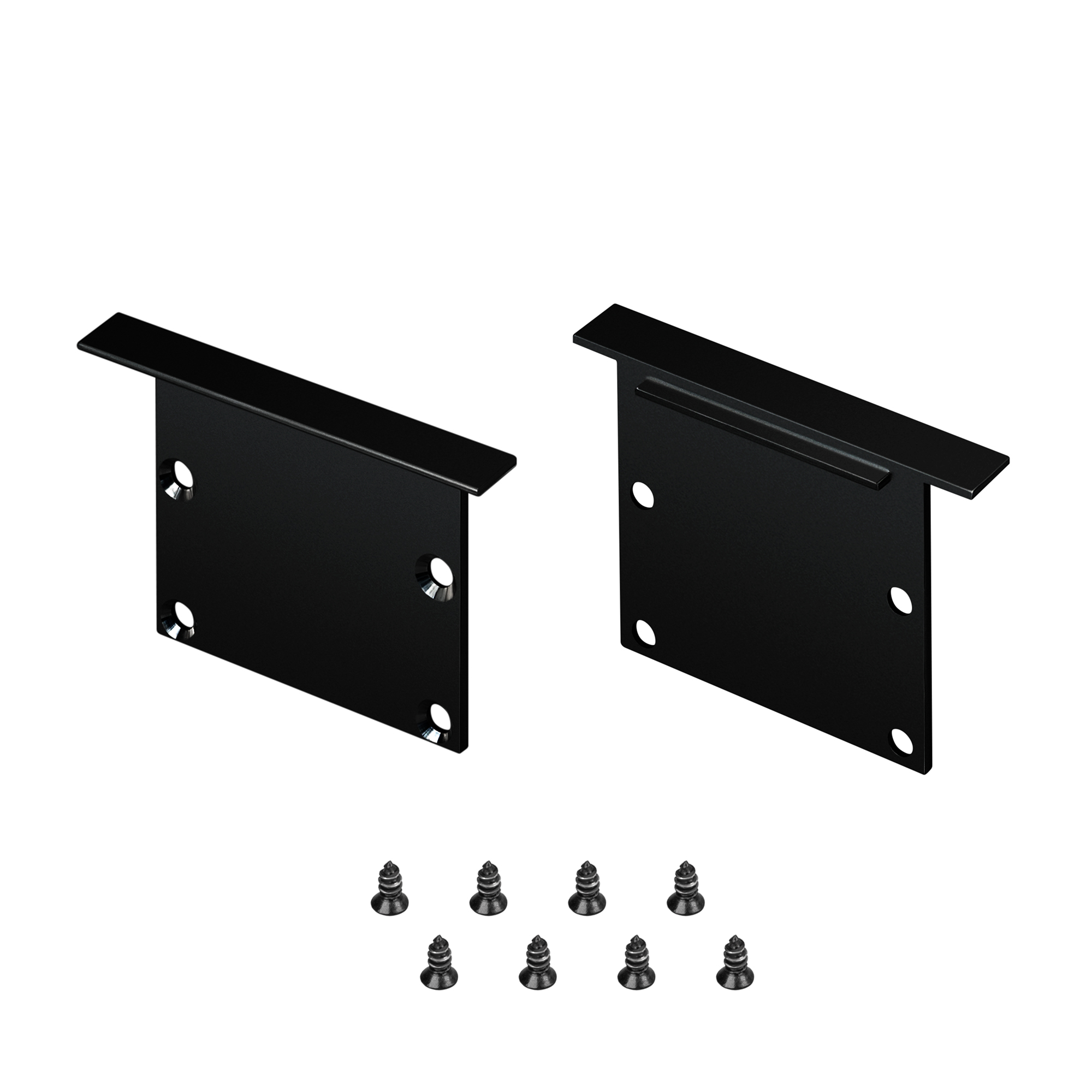 Заглушка LINIA49-F-S BLACK глухая 041881 - Arlight