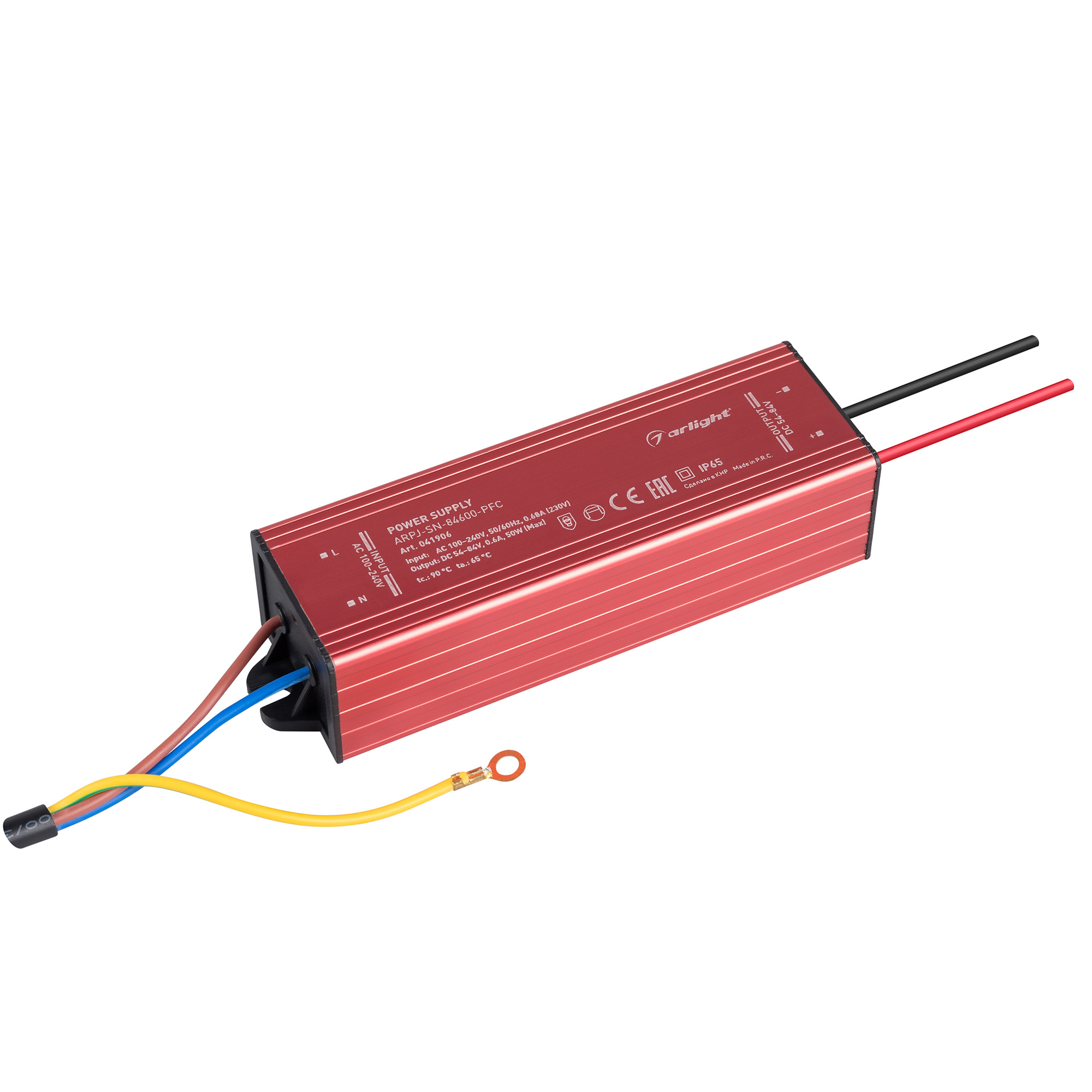 Блок питания ARPJ-SN-84600-PFC (50W, 54-84V, 600mA) 041906 - Arlight