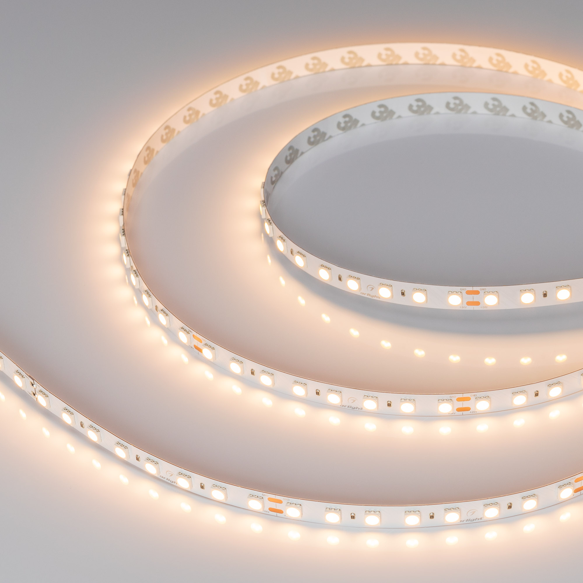 Купить Лента UL-B80-10mm 24V Warm2700 (11 W/m, IP20, 5m) 041377 Arlight оптом в Москве
