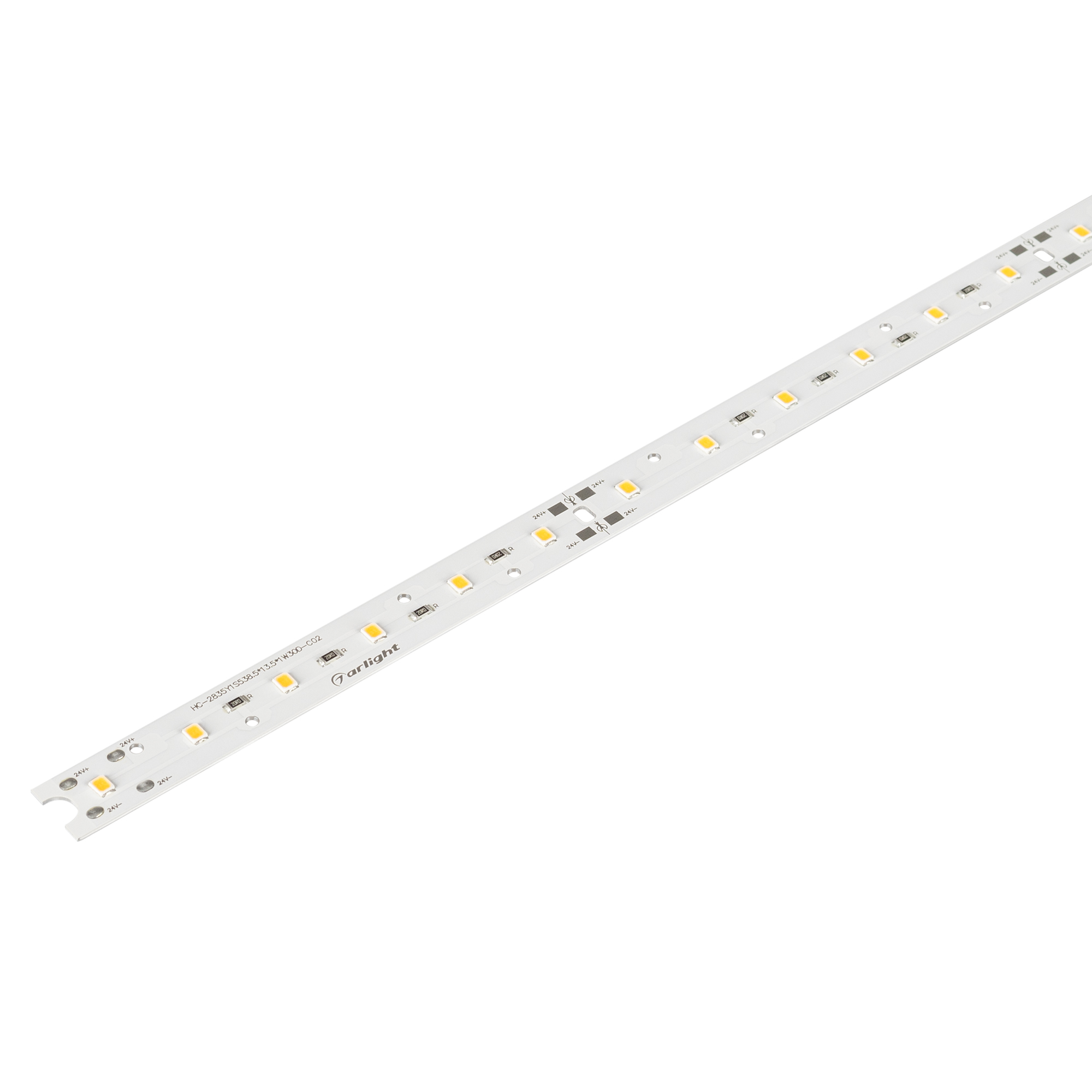 Линейка SL-LINE-540-A30-14mm 24V Warm3500 (11W, IP20, 540mm, no wires) 045097 - Arlight