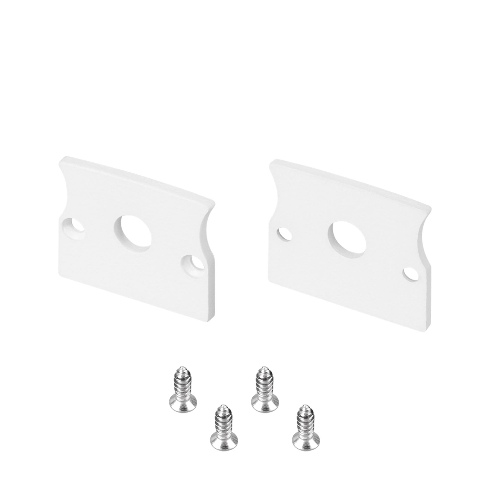 Заглушка ARH-СEIL-S14-SHADOW FLAT WHITE с отверстием 042099 - Arlight