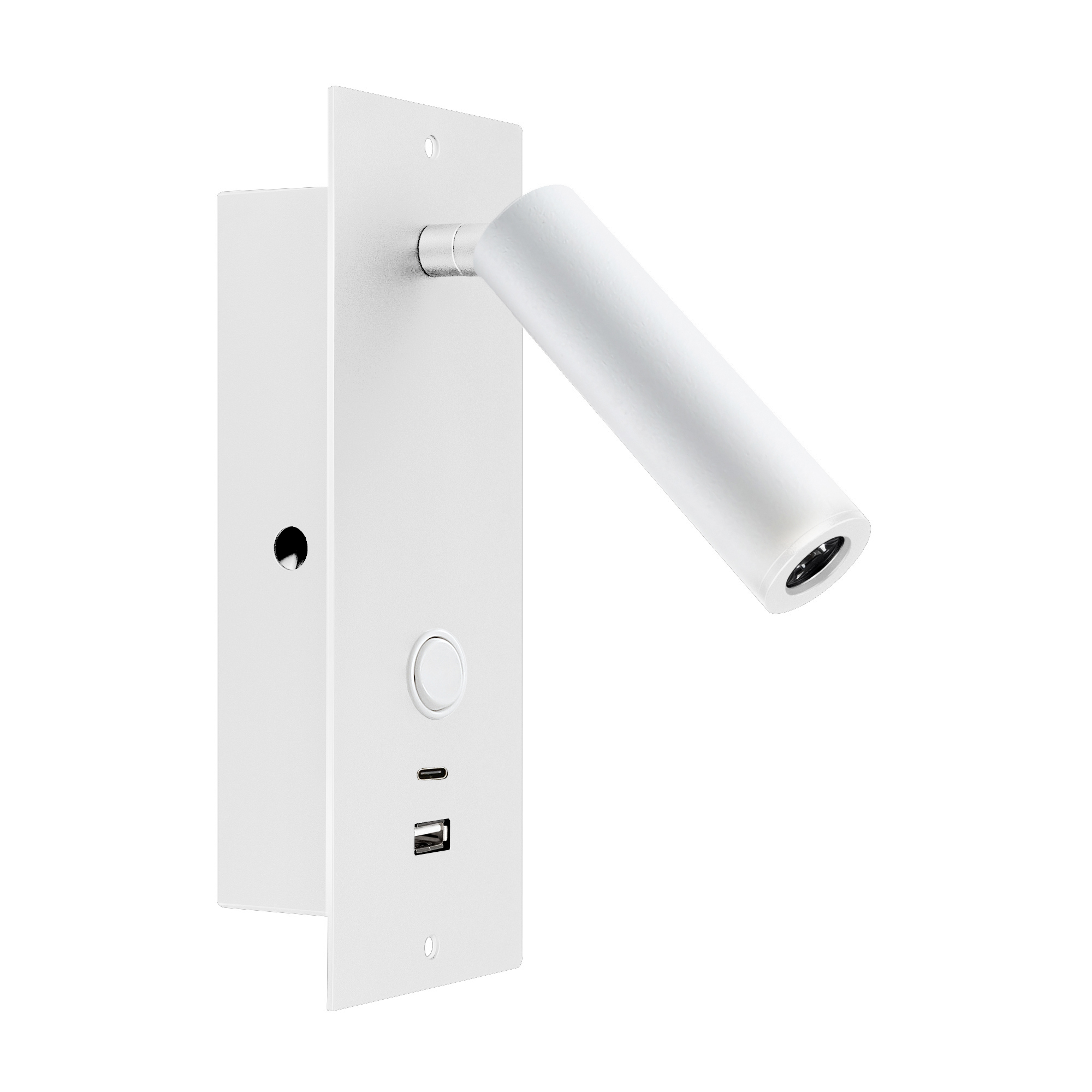 Светильник SP-BED-CHARGE-BUILT-S80x230-3W Warm3000 (BK, 20 deg, 230V, USB-A, USB-C) 046880 - Arlight