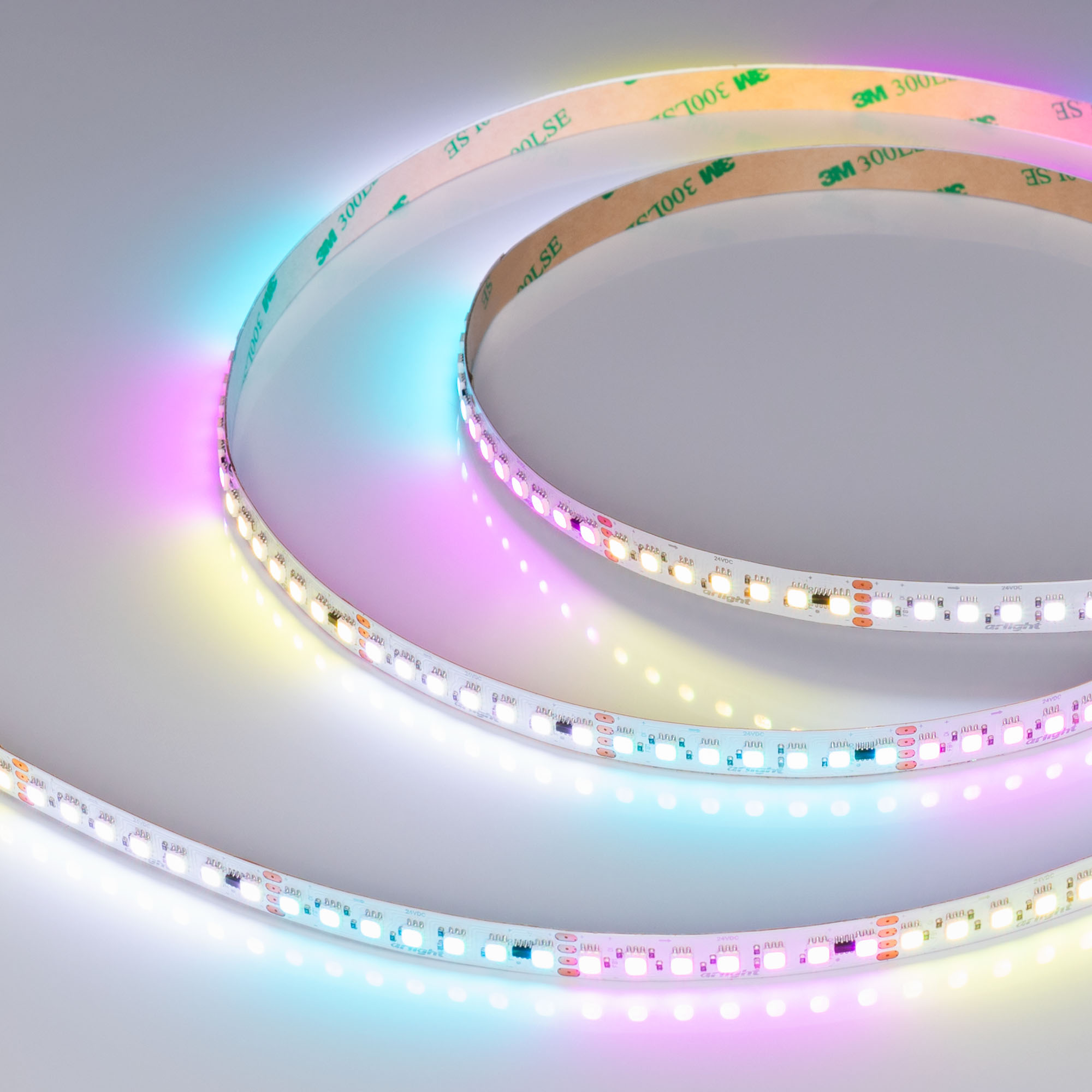 Лента SPI-F140-10mm 24V RGB-PX7-BPT (22 W/m, IP20, 3535, 5m) 043132 - Arlight