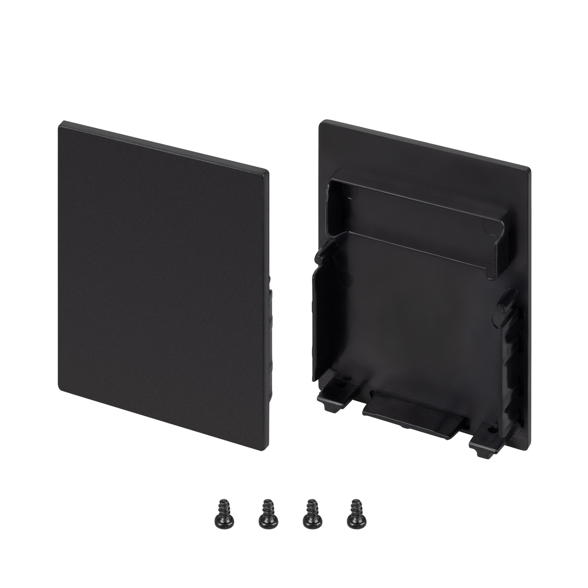 Заглушка SL-LINE-4050-3L-LOW BLACK глухая 044677 - Arlight