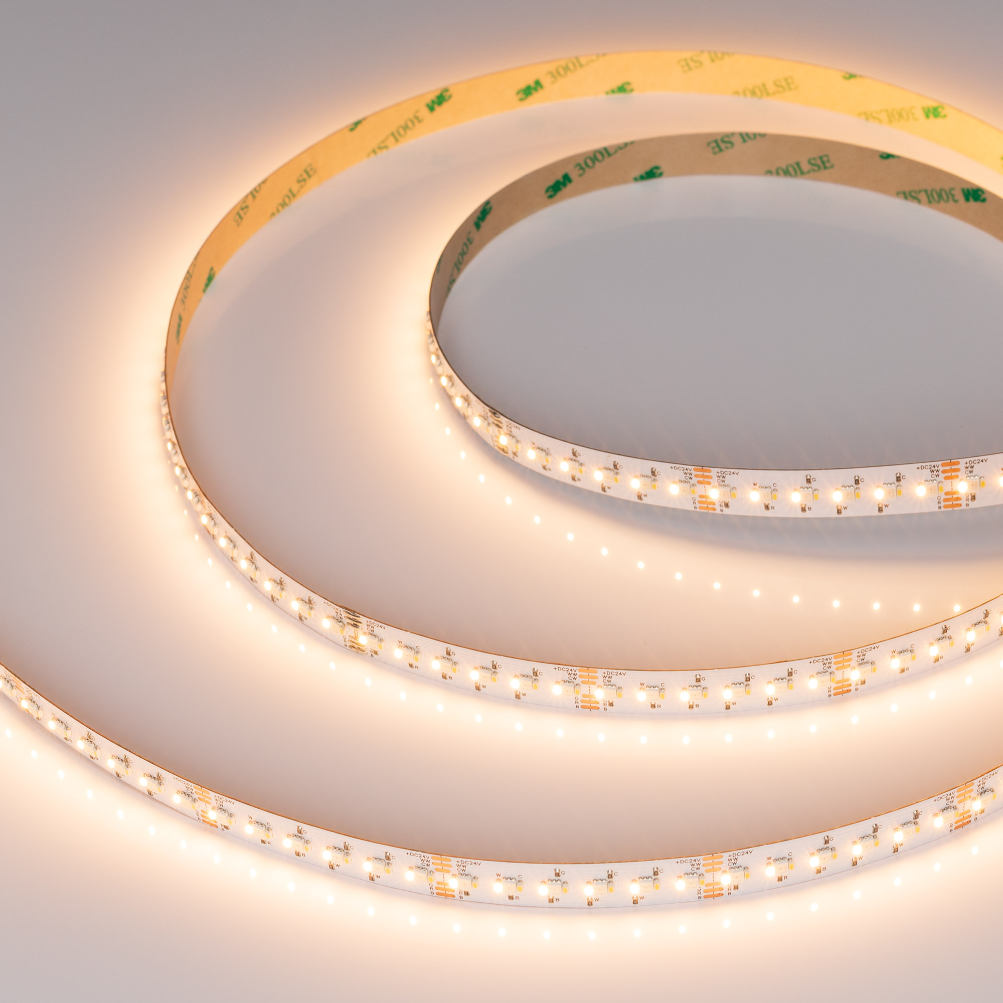Лента RT-AM360-12mm 24V RGBW-MIX (24 W/m, IP20, 2835/2210, 5m) 044036 - Arlight