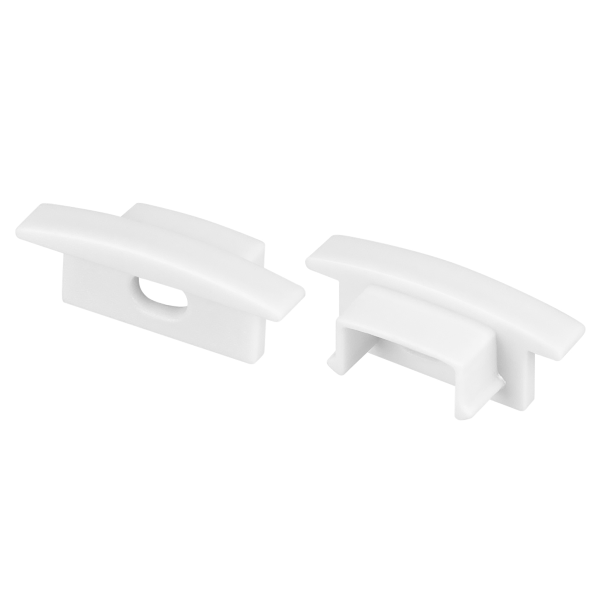 Заглушка LINE-2308-F с отверстием WHITE 044238 - Arlight