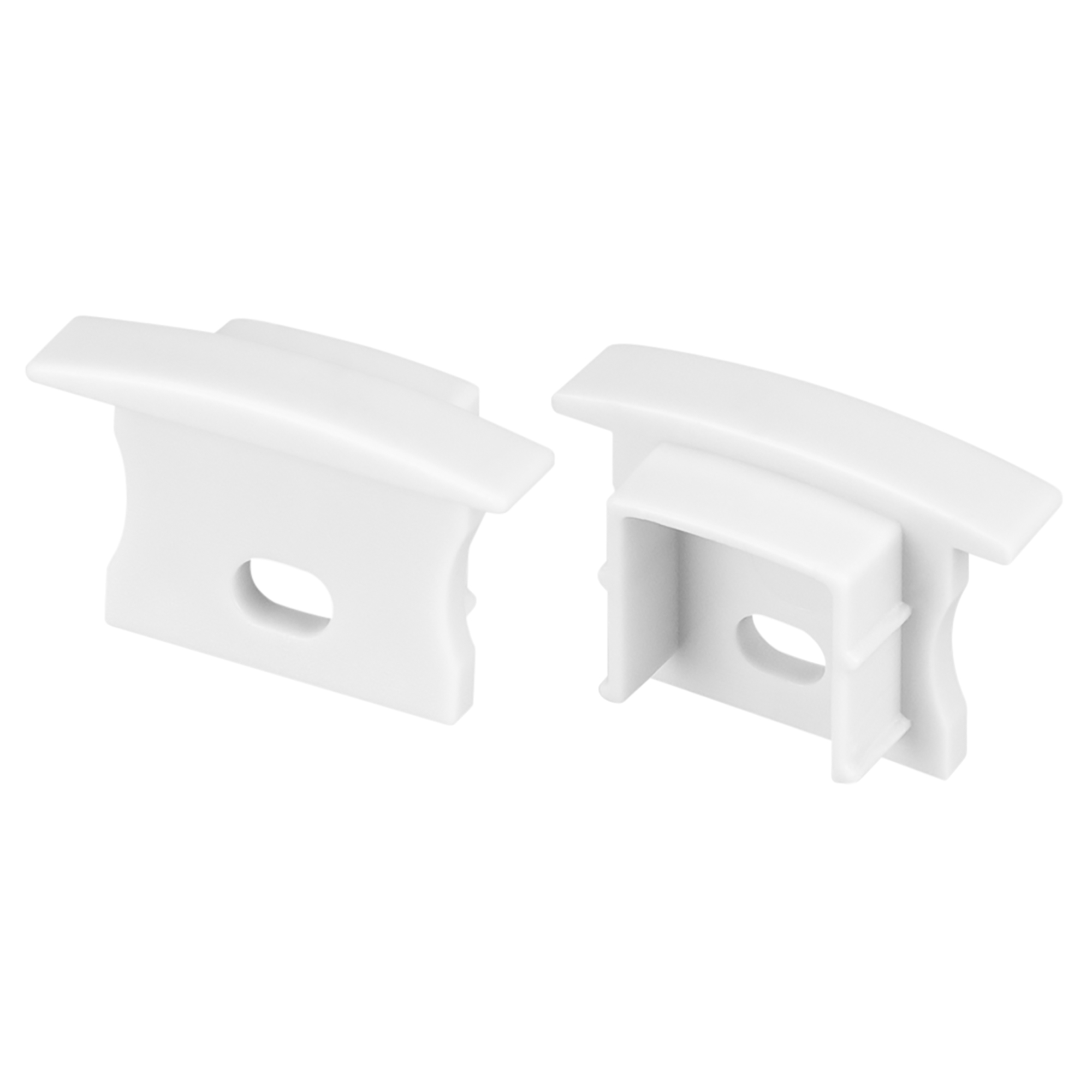 Заглушка LINE-2315-F с отверстием WHITE 044266 - Arlight