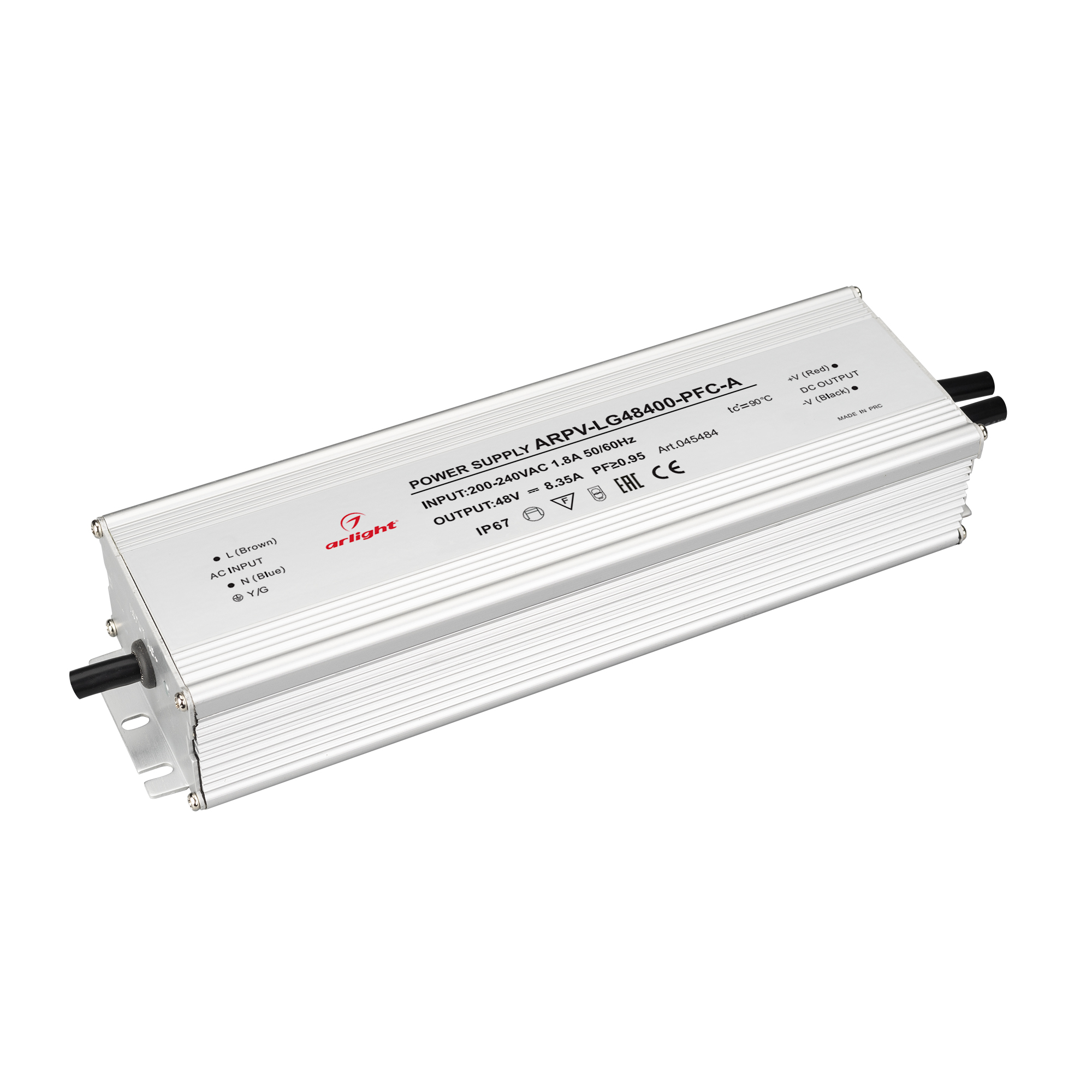 Блок питания ARPV-LG48400-PFC-A (48V, 8.3A, 400W) 045484 - Arlight