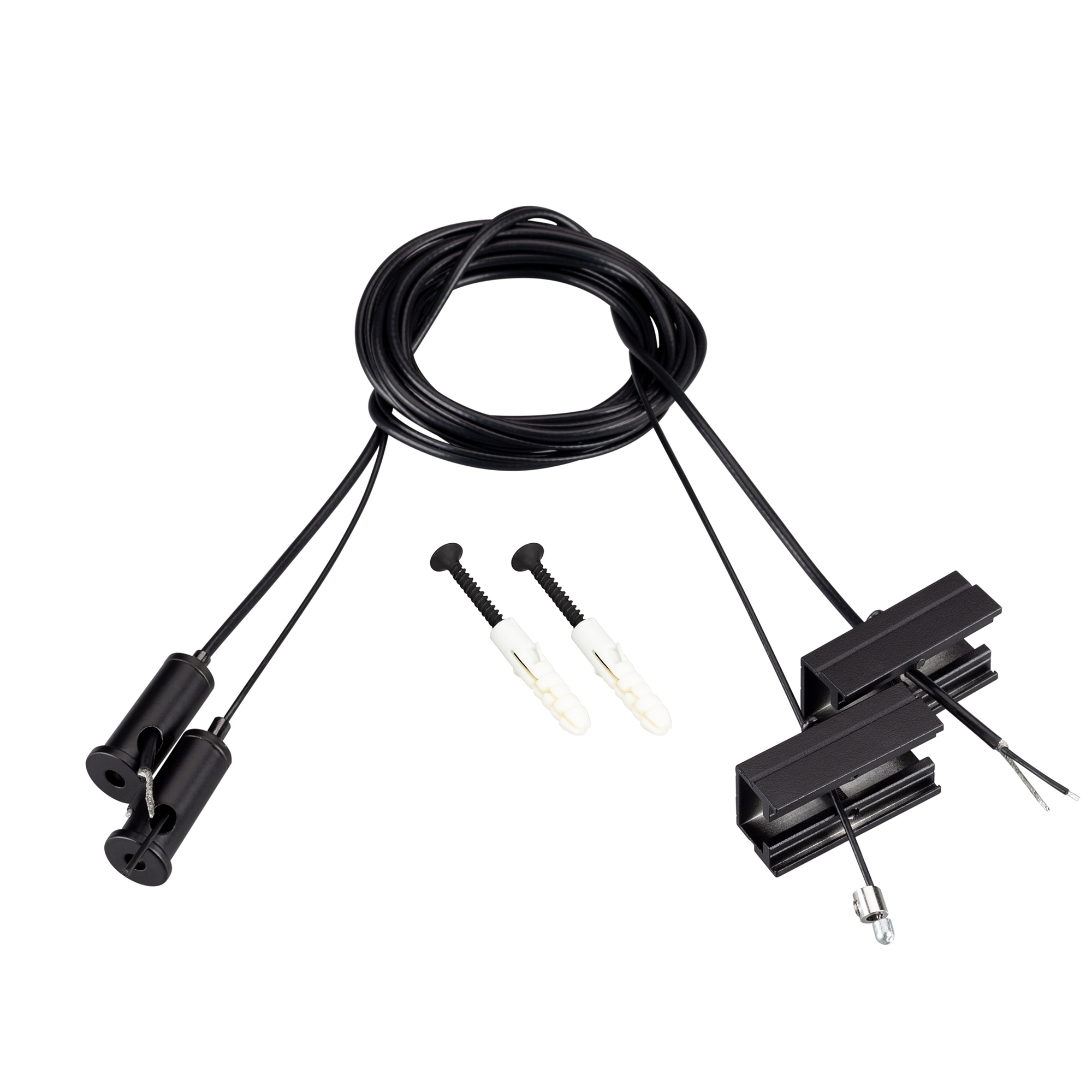 Подвес токопроводящий SL-LINE-25100 2x2m Set BLACK 045799 - Arlight