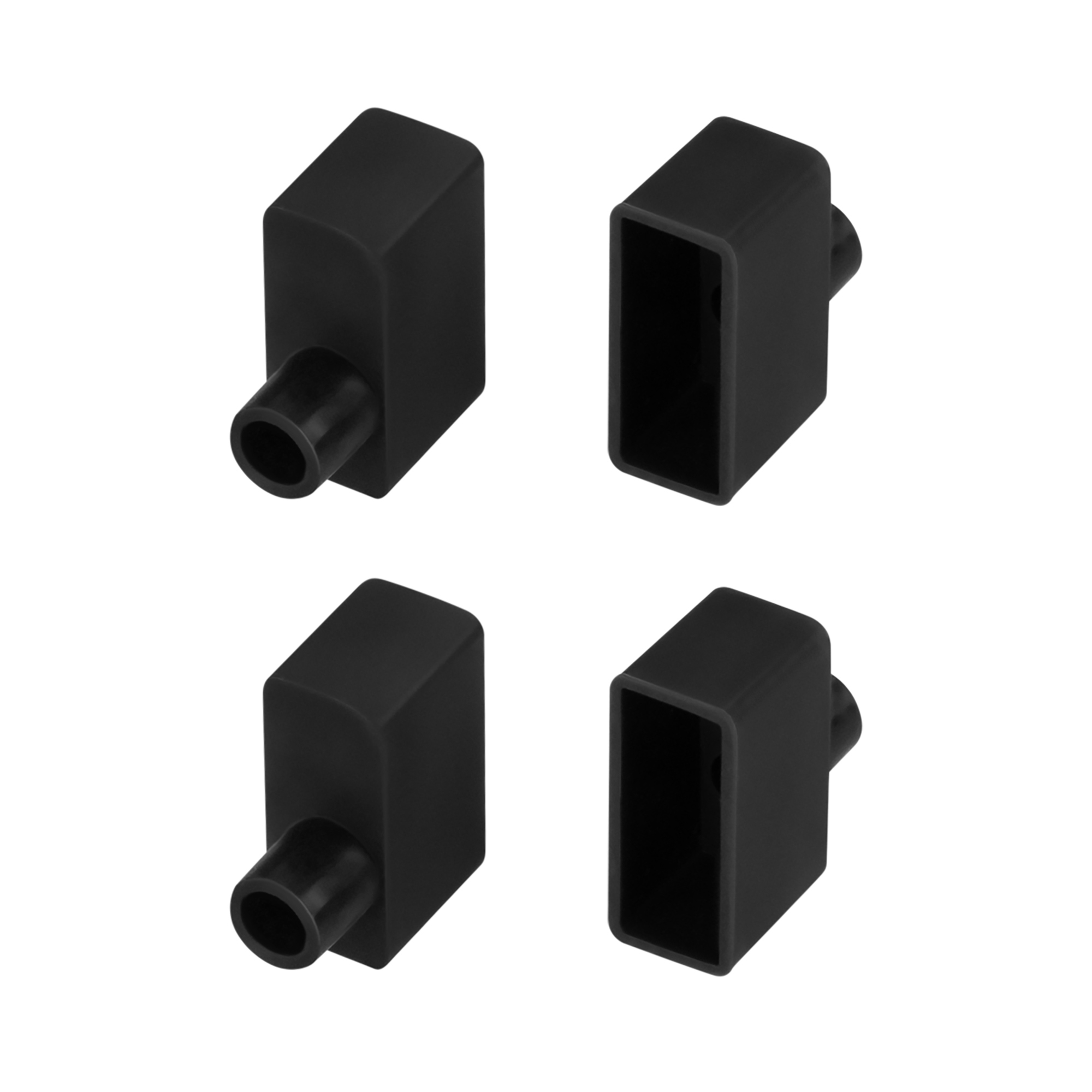 Заглушка WPH-FLEX-0616-SIDE BLACK с отверстием 045880 - Arlight