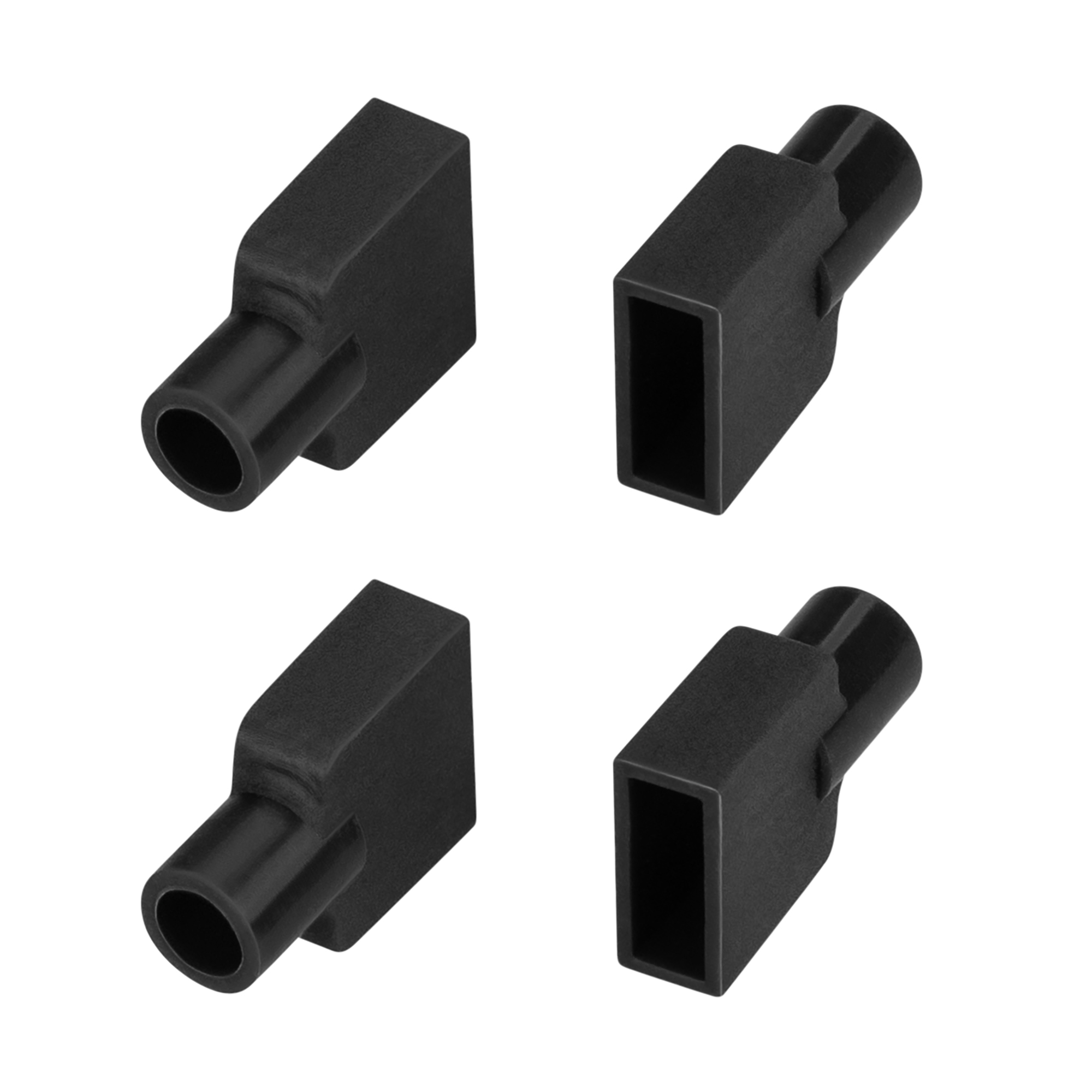 Заглушка WPH-FLEX-0612-SIDE BLACK с отверстием 045910 - Arlight