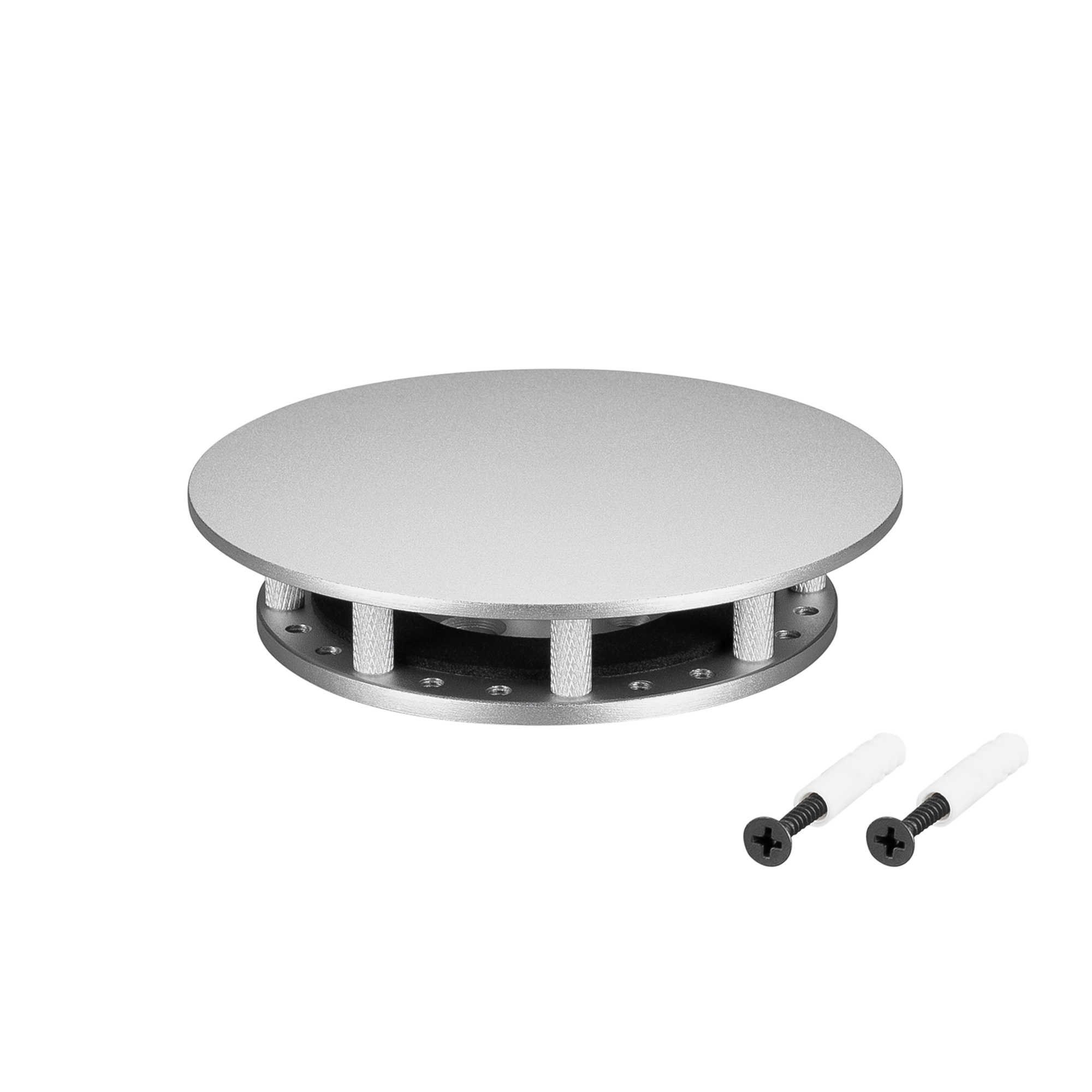 Крепление MOONLIGHT-BASE-ROUND-D18-S Silver 046084 - Arlight